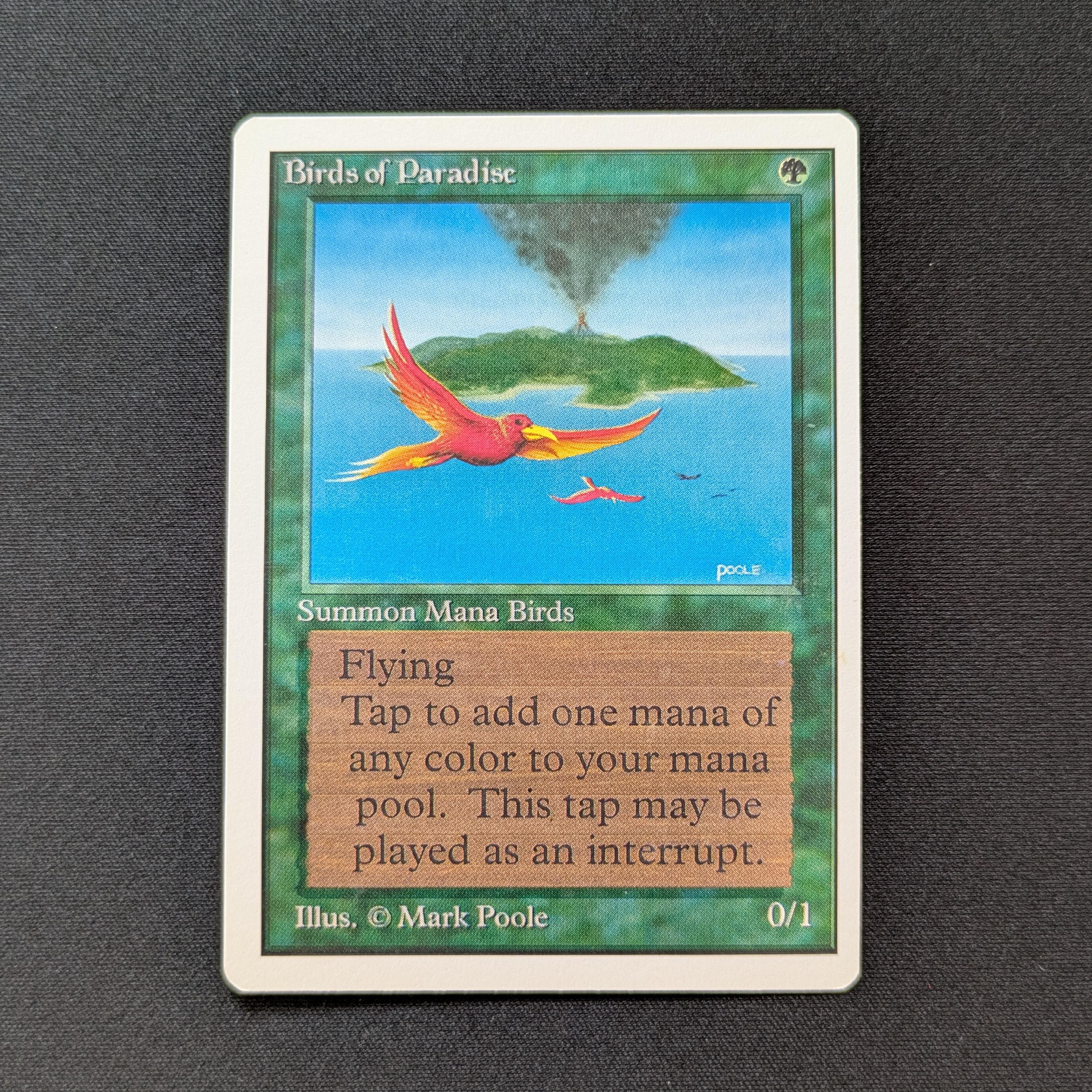 MTG Singles - Birds of Paradise - Unlimited - EX - 28551