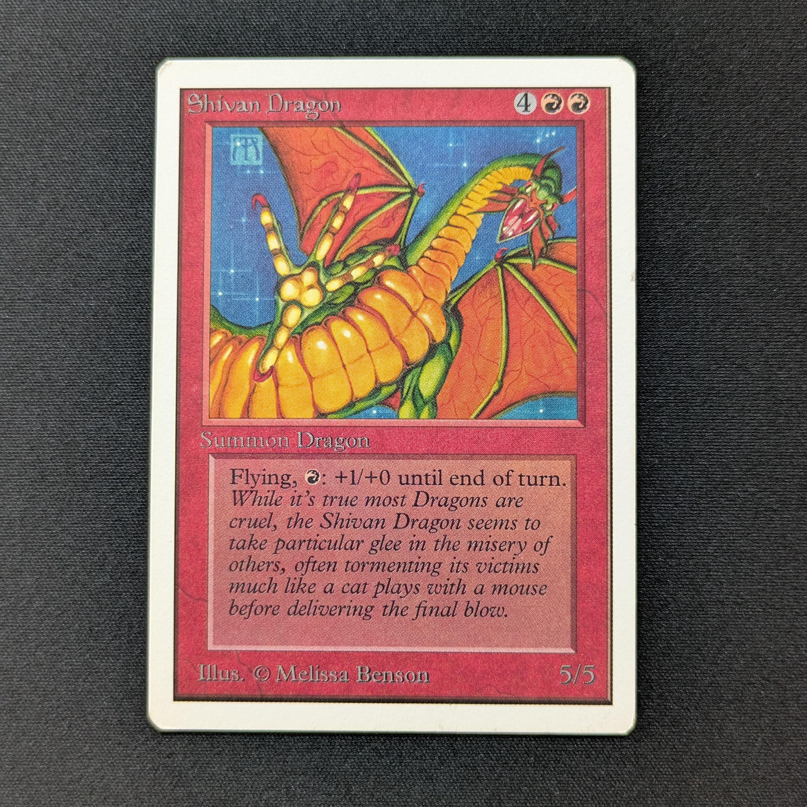 MTG Singles - Shivan Dragon - Unlimited - LP - 28555
