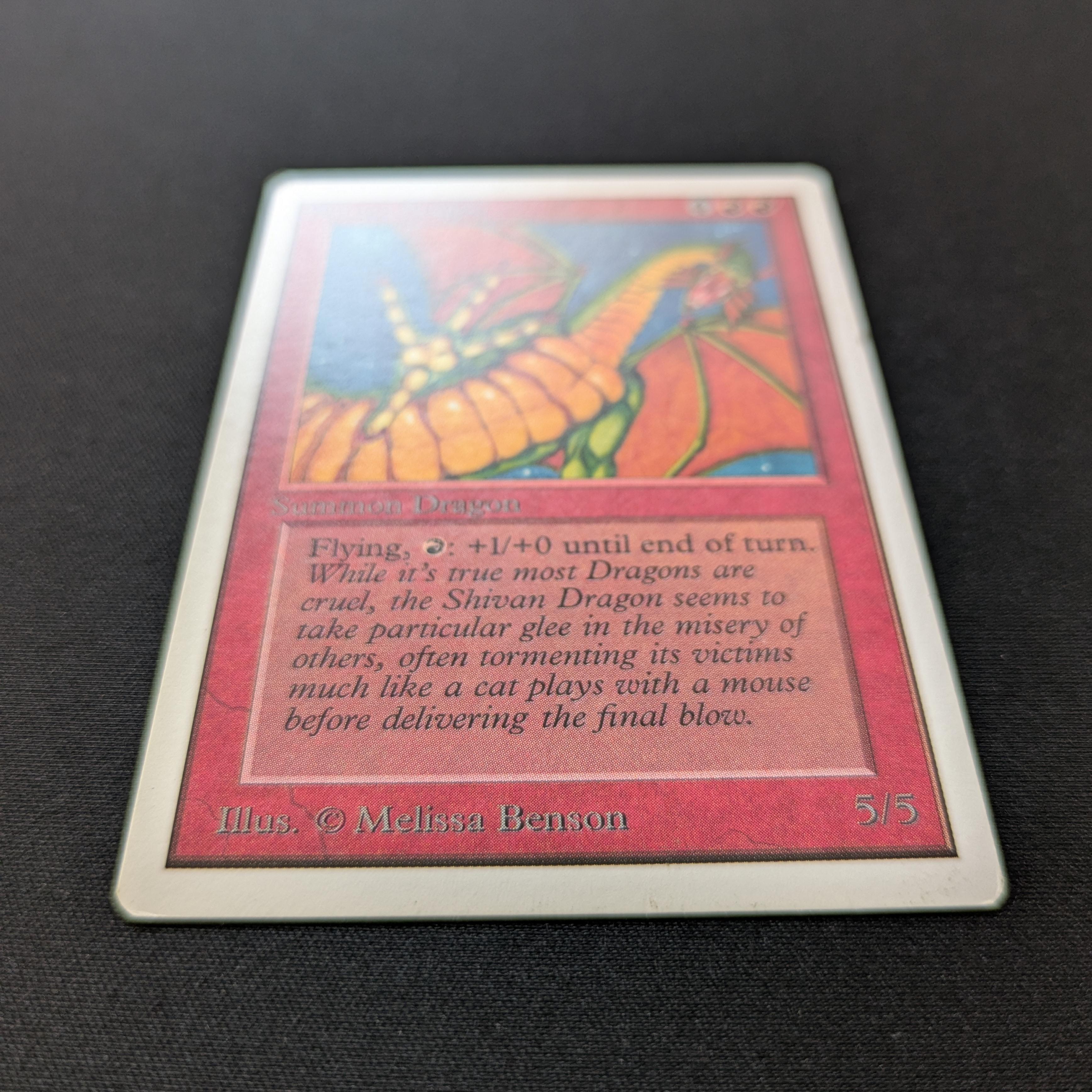MTG Singles - Shivan Dragon - Unlimited - 