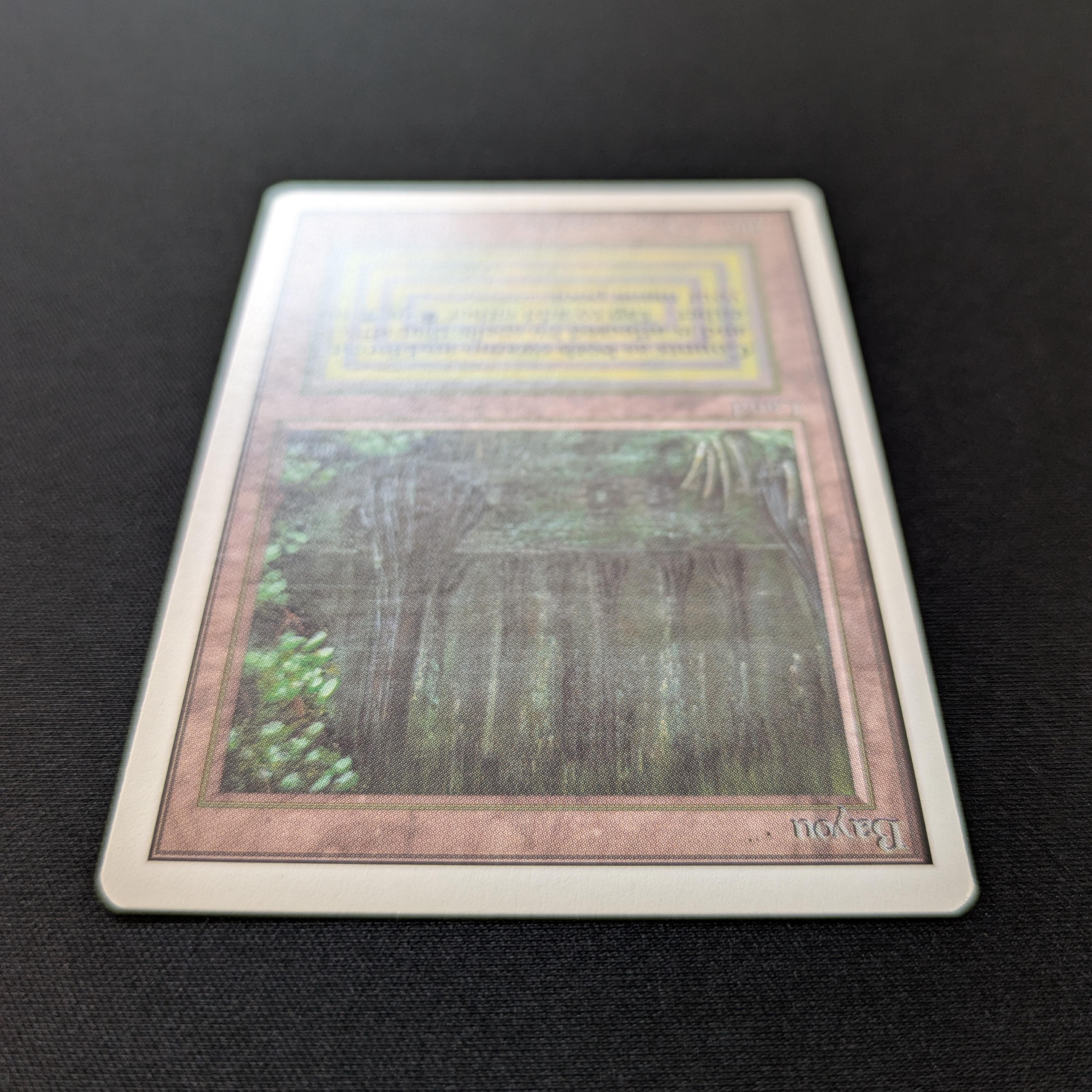 MTG Bayou unlimited 英語版 美品（ニアミント） MTG Bayou unlimited 英語版 美品（ニアミント）