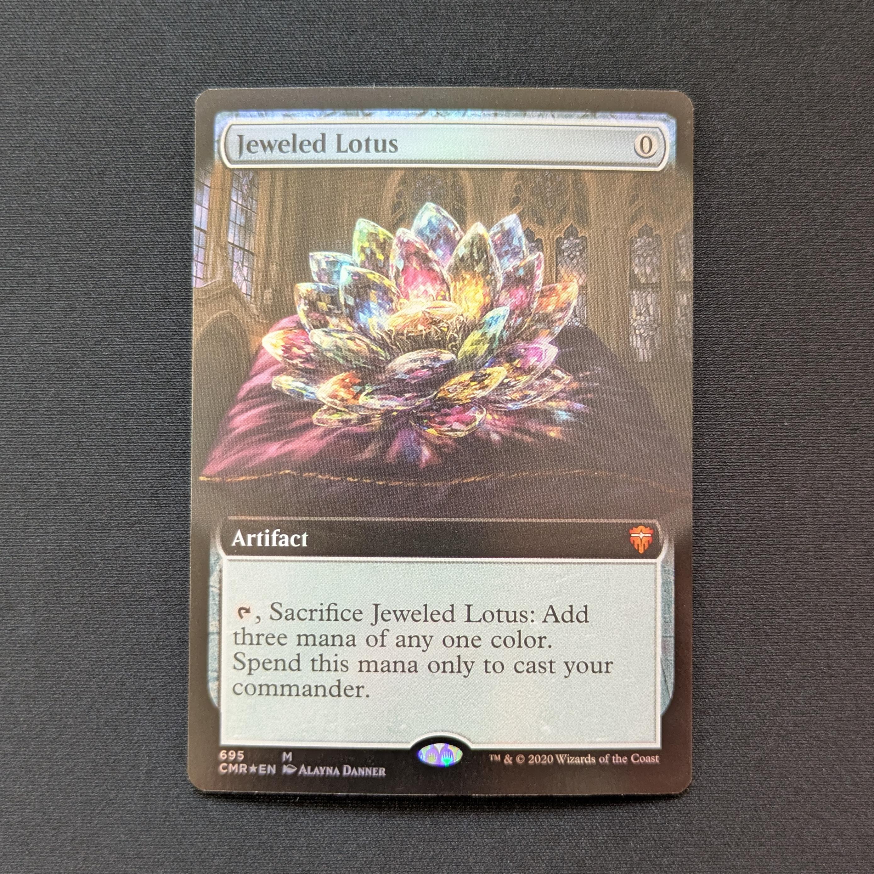 [FOIL] Jeweled Lotus (Borderless) - Commander Legends: Extras - NM