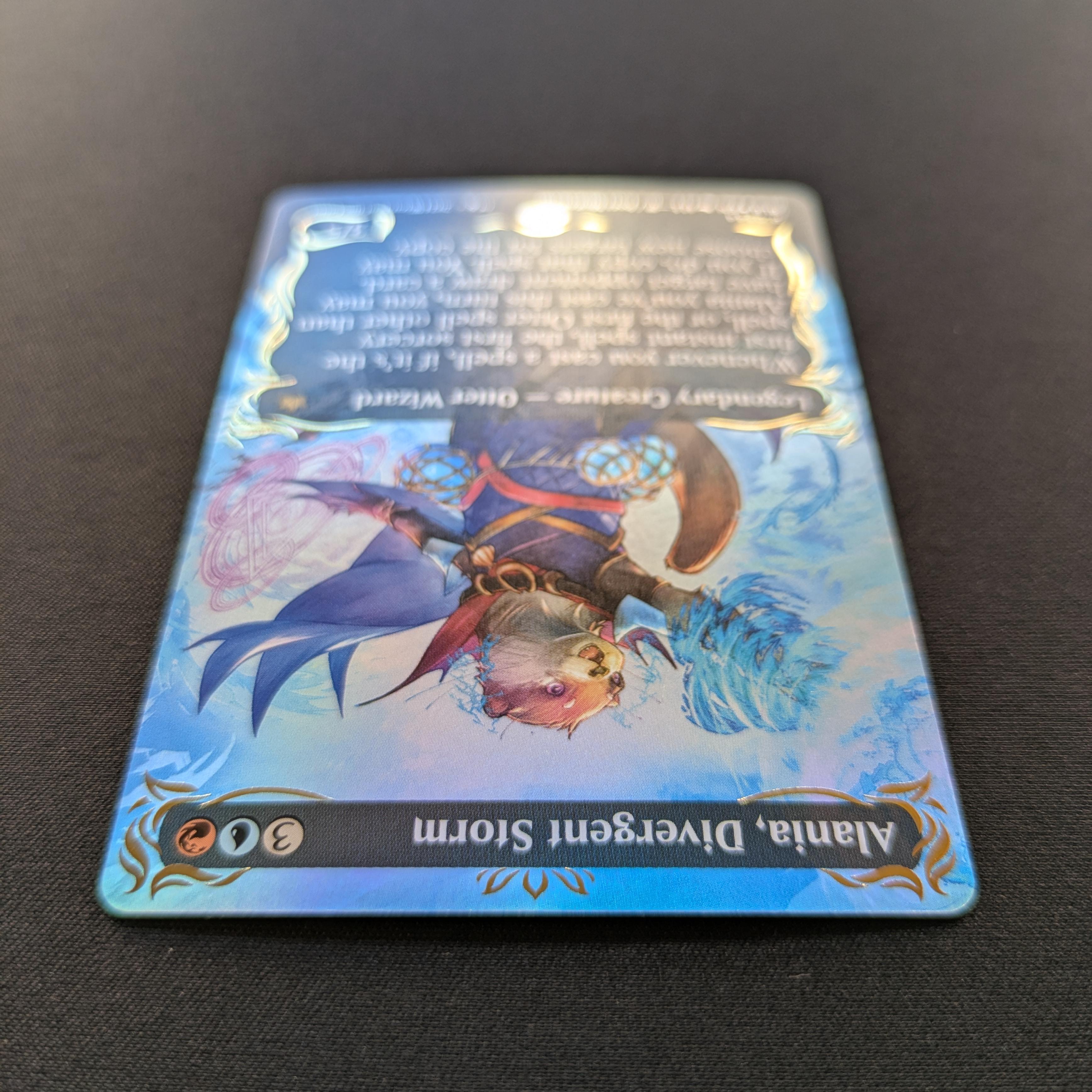 MTG Singles - [FOIL] Alania, Divergent Storm (Raised Foil) - Bloomburrow: Extras - NM - 