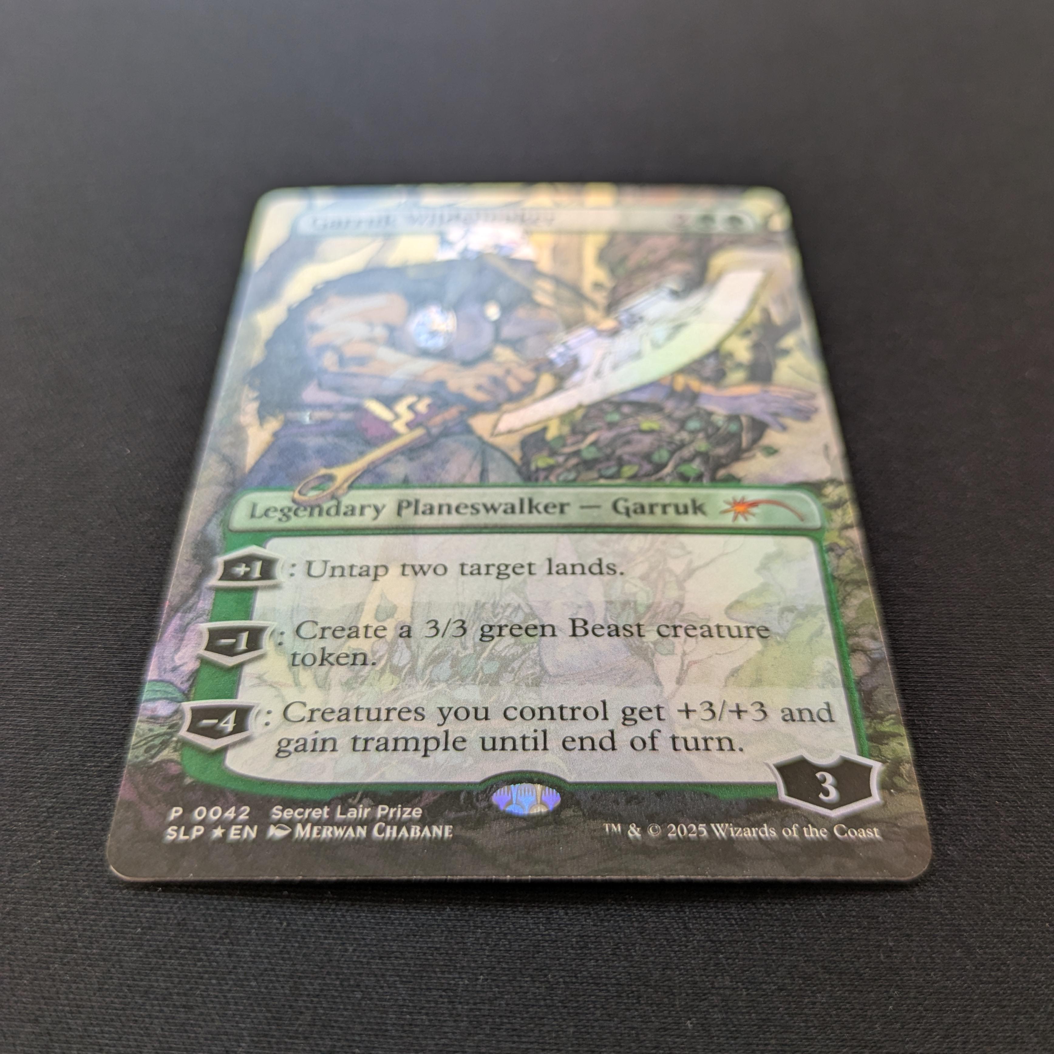 [FOIL] Garruk Wildspeaker - DCI Promos - NM