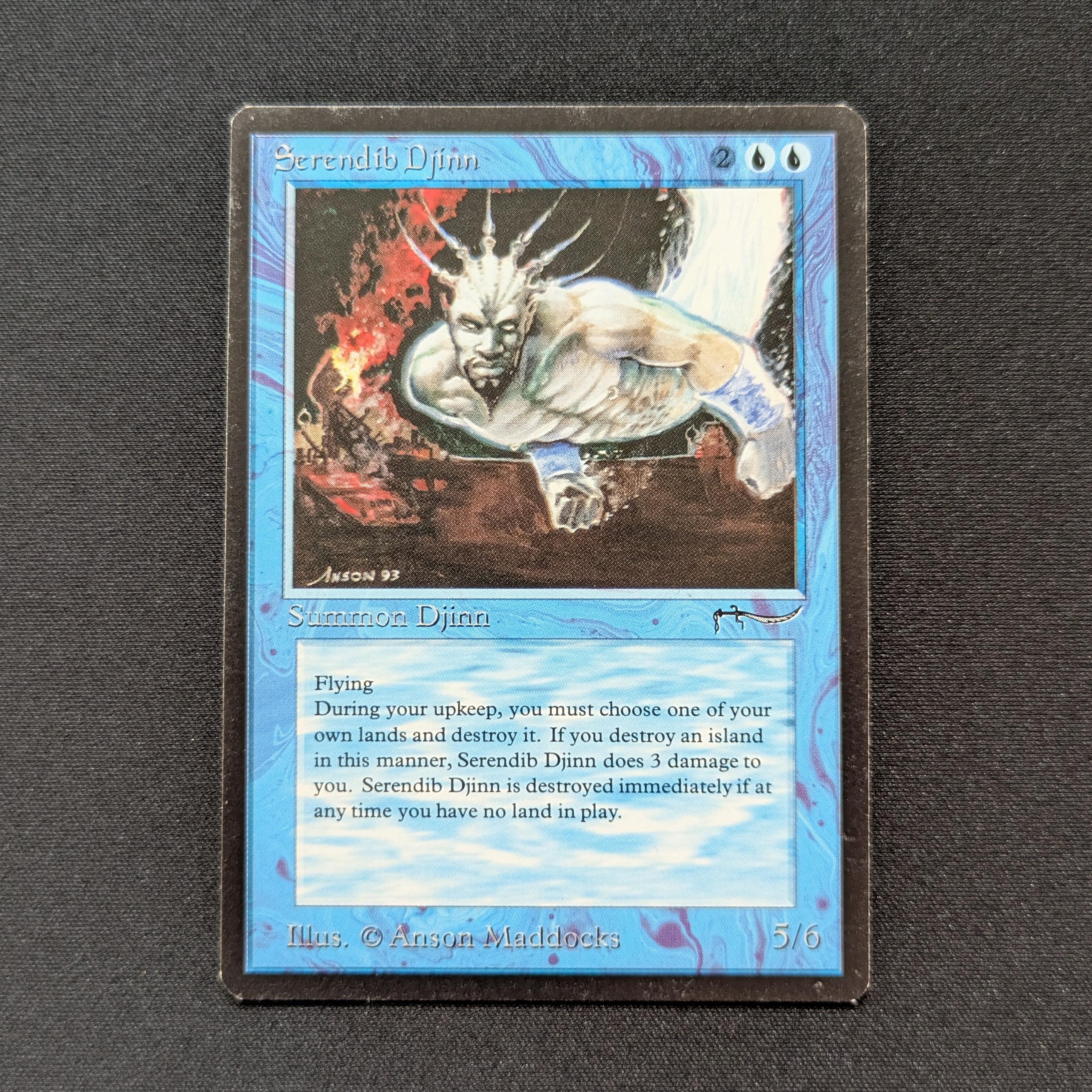 MTG Singles - Serendib Djinn - Arabian Nights - NM - 28594