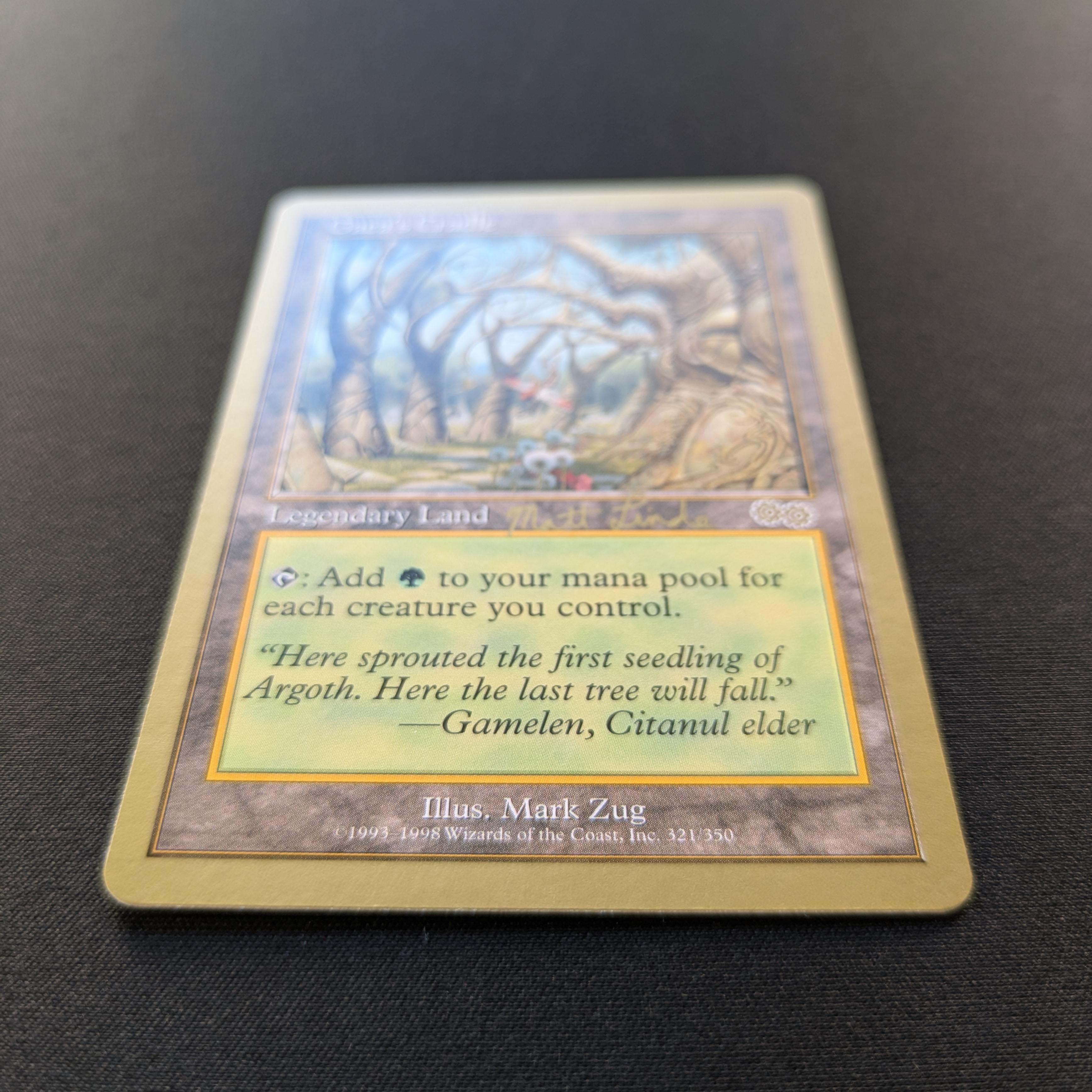 MTG Singles - Gaea's Cradle - WCD 1999: Matt Linde - NM - 