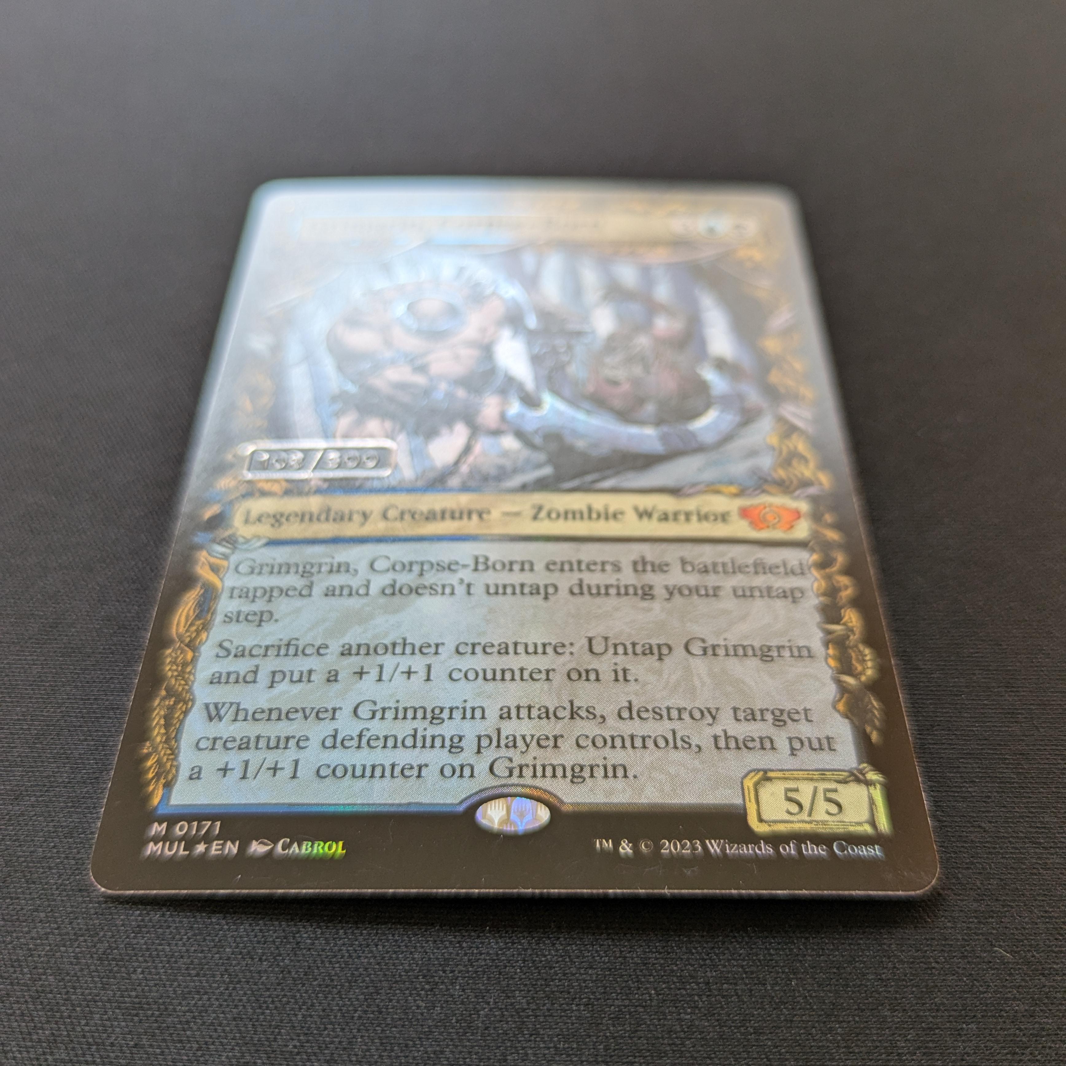 [FOIL] Grimgrin, Corpse-Born (Serialized) - Multiverse Legends - NM, 108/500
