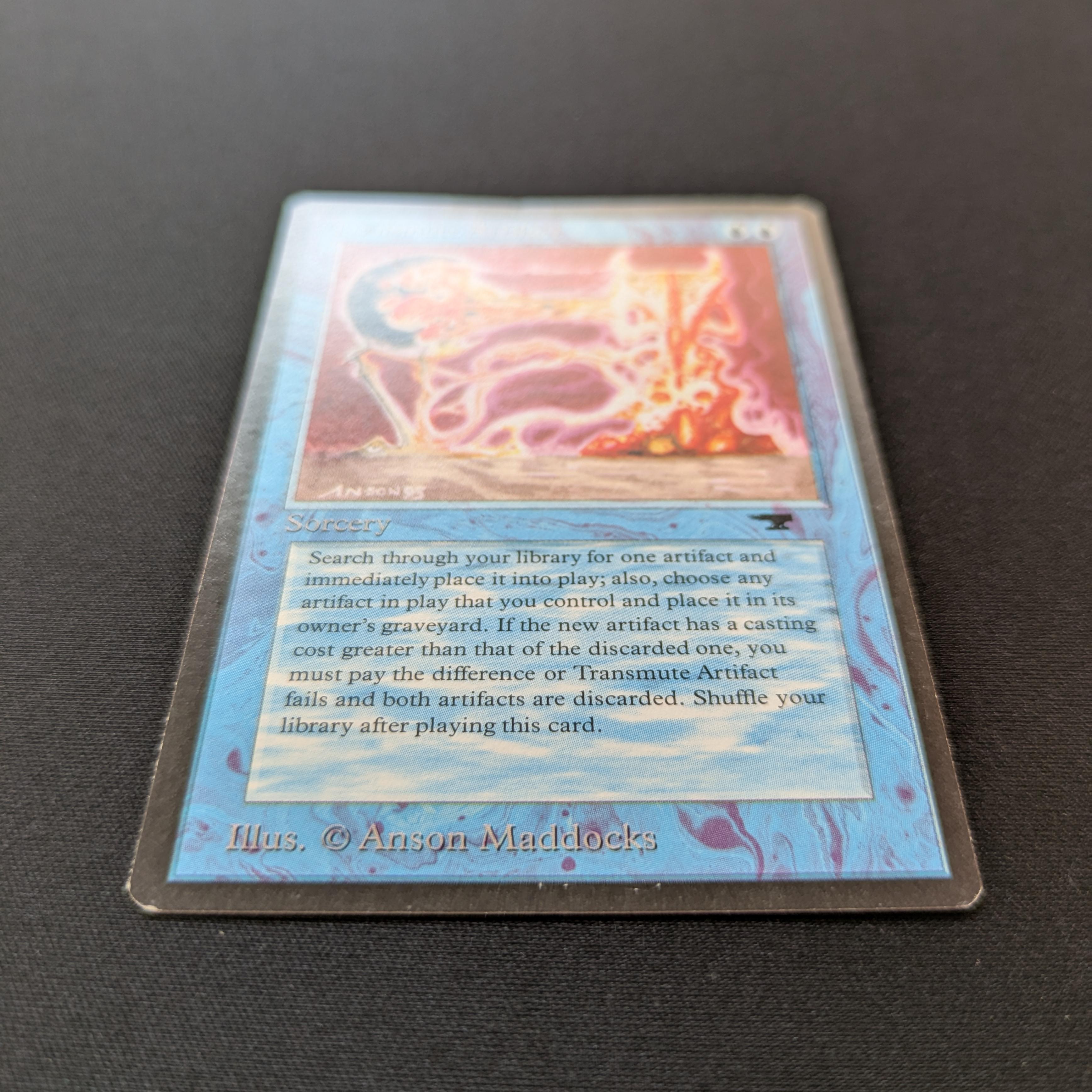 マジック：ザ・ギャザリング Transmute Artifact MTG Antiquities TRANSMUTE ARTIFACT MP (BIN0761) Graded Power | eBay