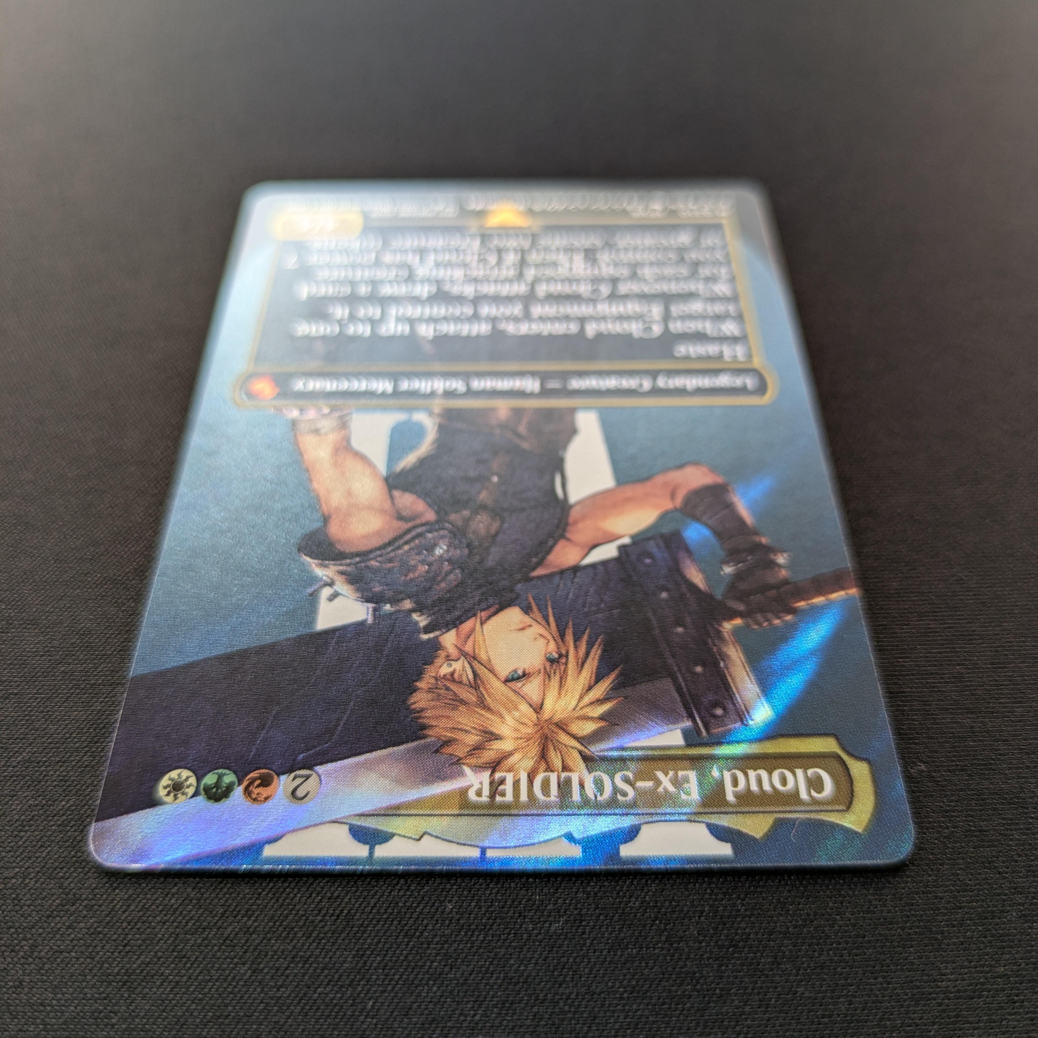 MTG Singles - [FOIL] Cloud, Ex-SOLDIER (Surge Foil) - Commander: Magic: The Gathering - FINAL FANTASY: Extras - NM - 