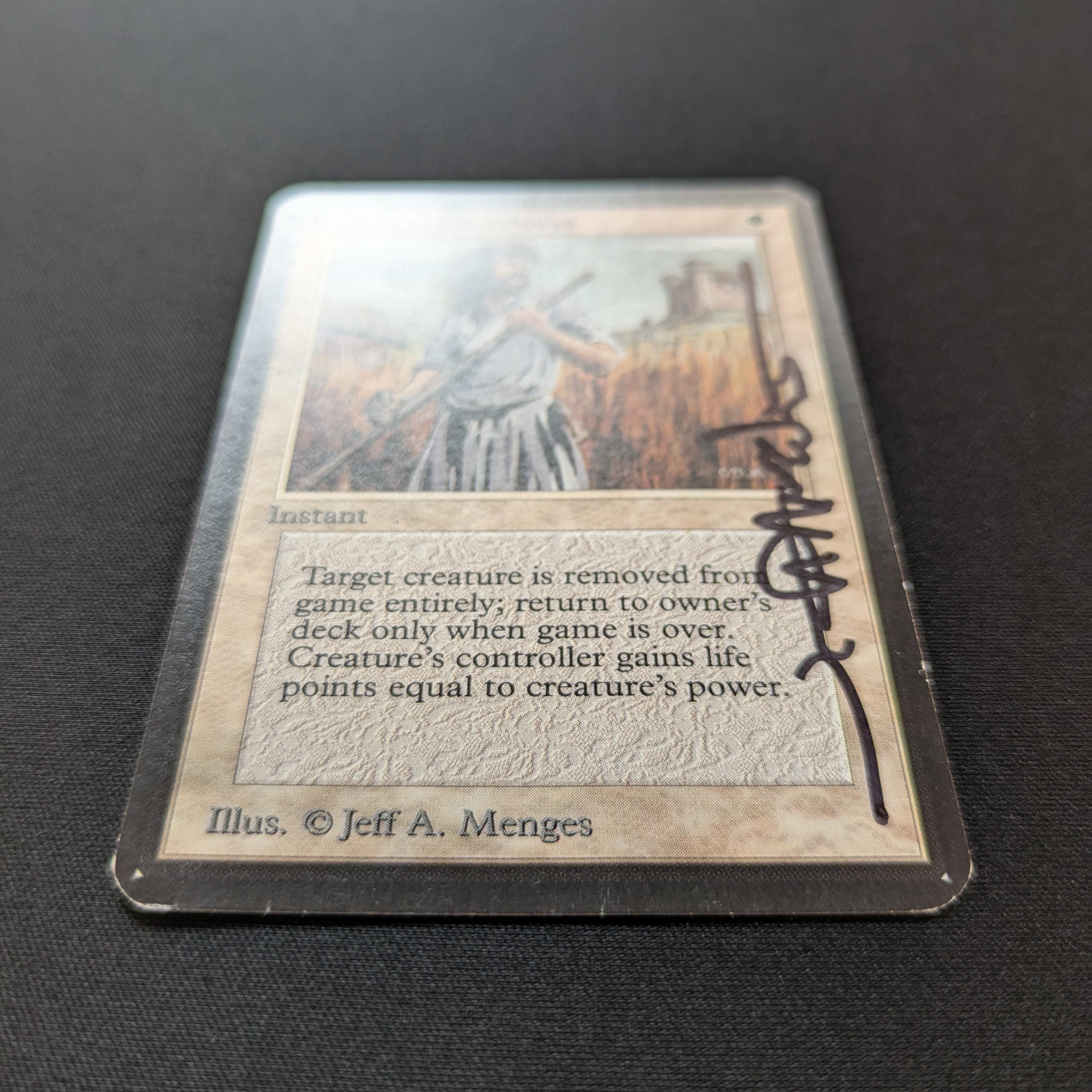 MTG Singles - Swords to Plowshares - Alpha - 
