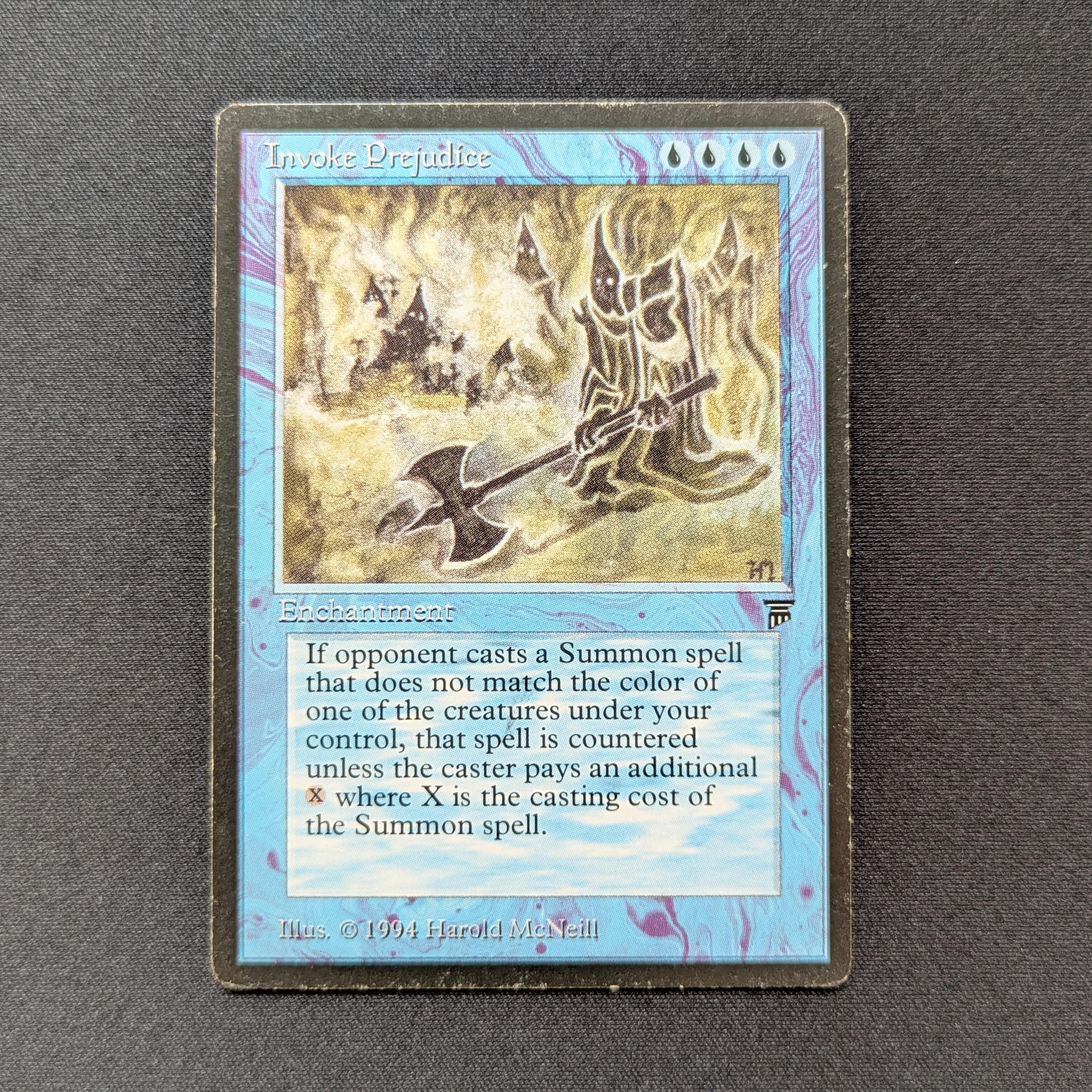 MTG Singles - Invoke Prejudice - Legends - LP - 28670