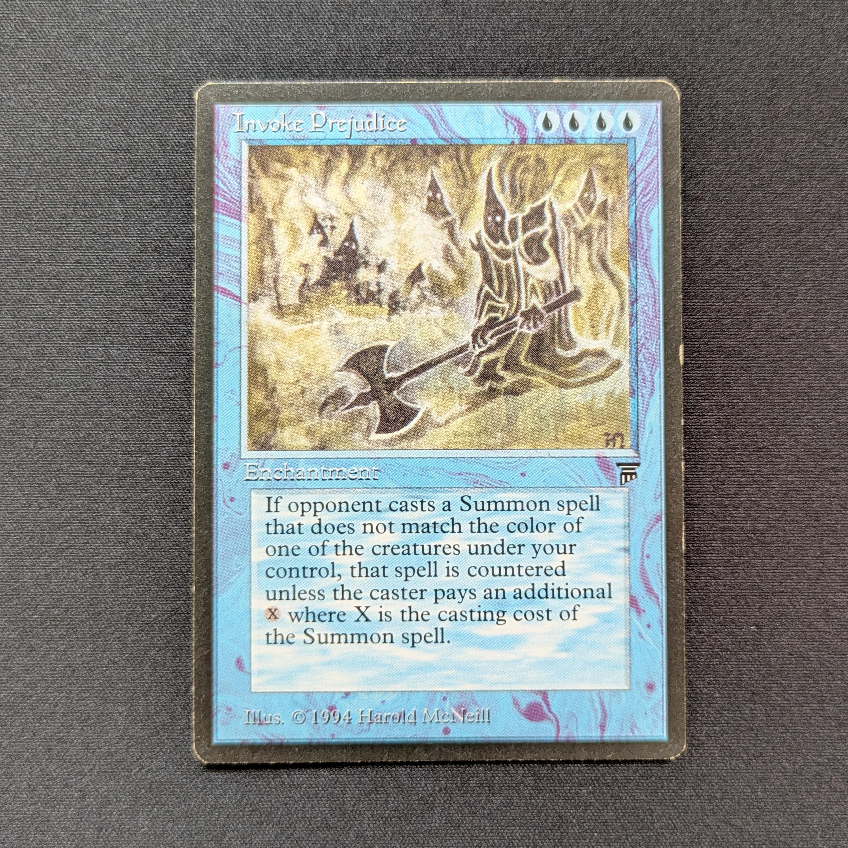 MTG Singles - Invoke Prejudice - Legends - EX - 28671