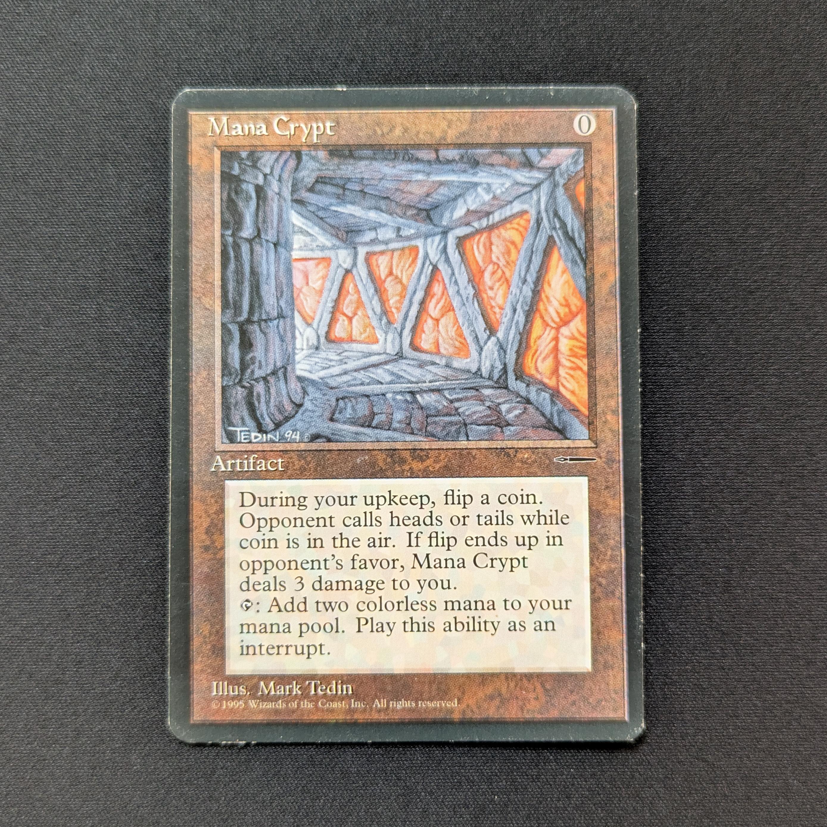 Mana Crypt (Book Insert) - Harper Prism Promos - LP