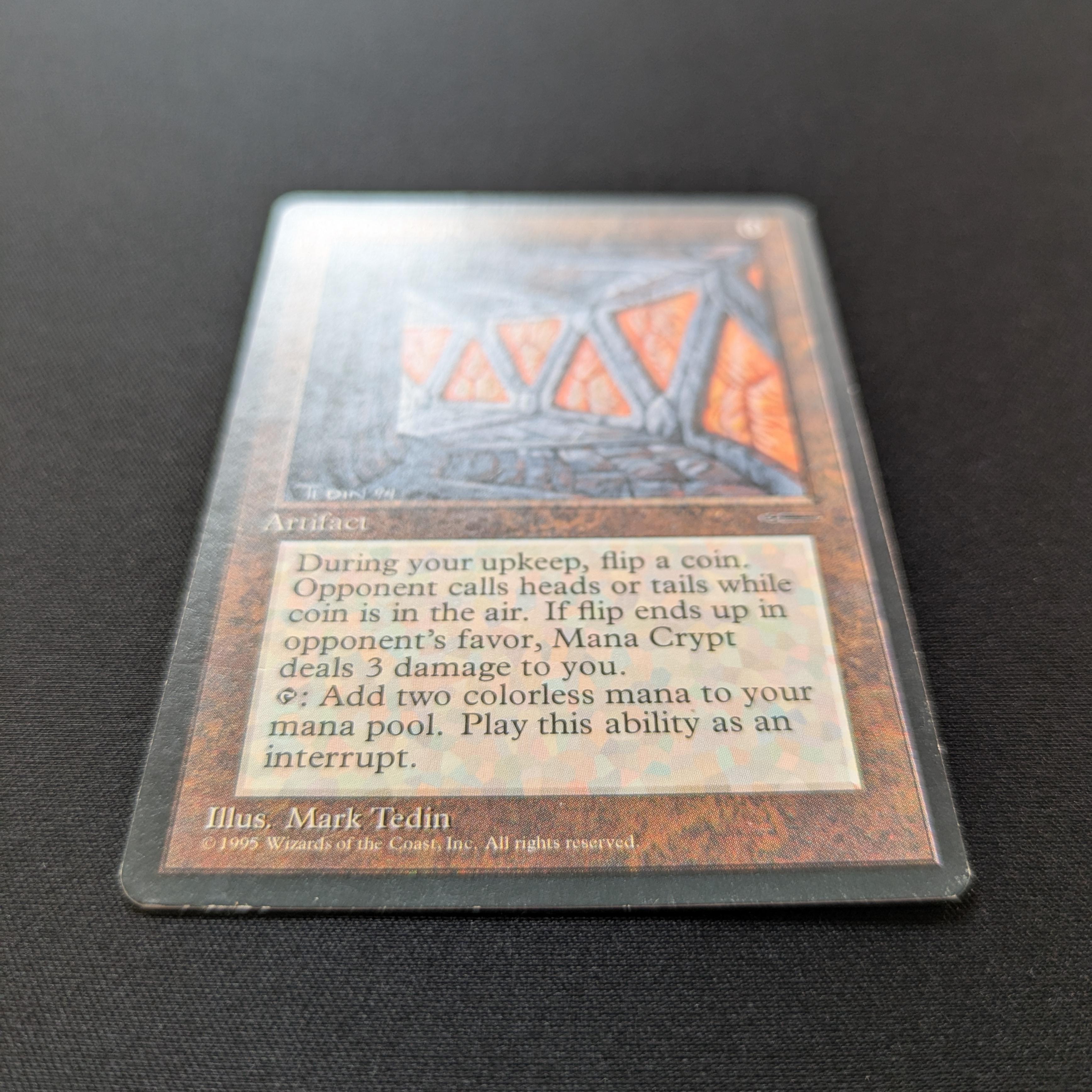 Mana Crypt (Book Insert) - Harper Prism Promos - LP