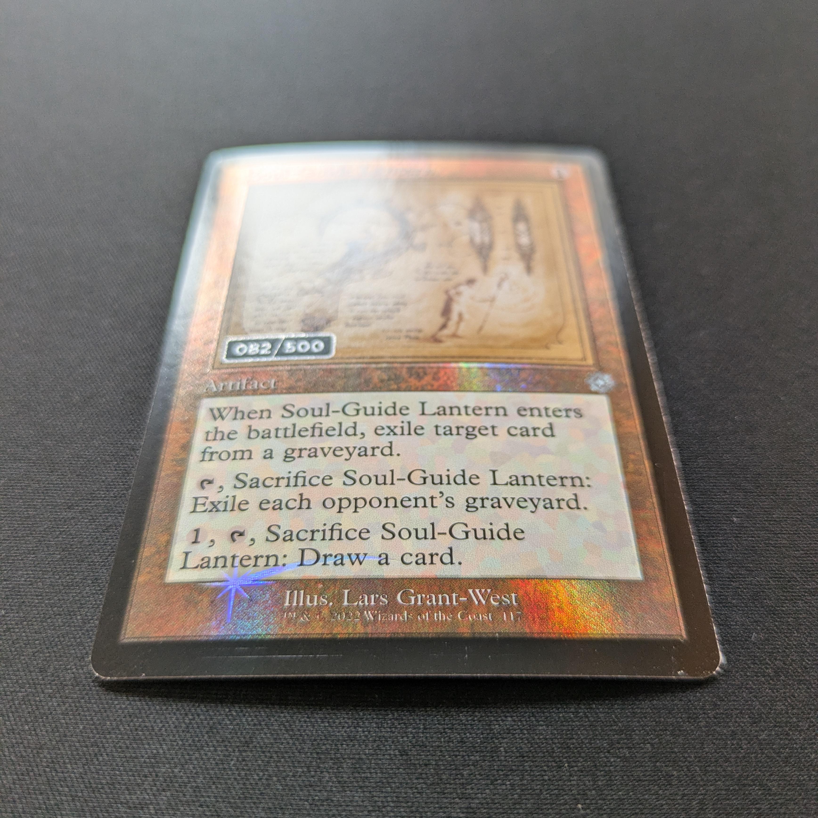[FOIL] Soul-Guide Lantern (Serialized) - Retro Frame Artifacts - NM, 082/500