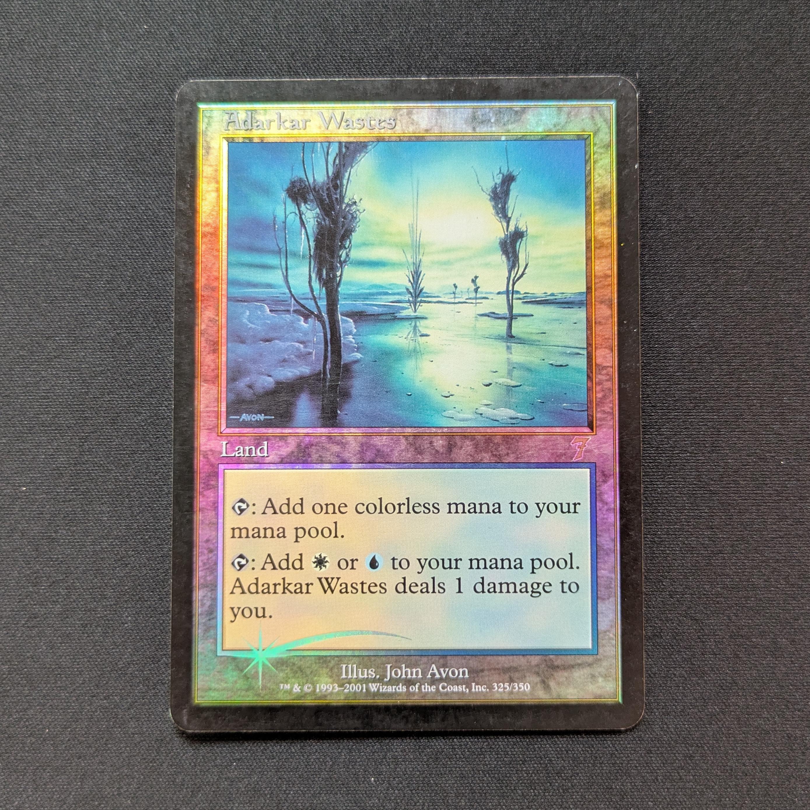 [FOIL] Adarkar Wastes - Seventh Edition - GD