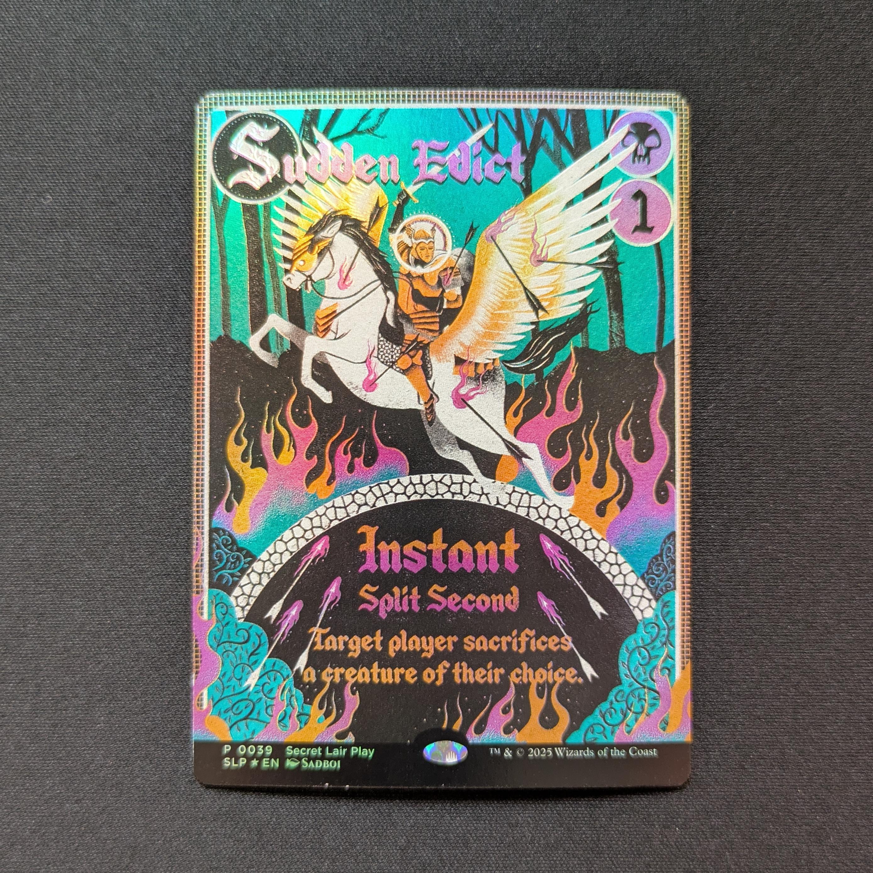 [FOIL] Sudden Edict - DCI Promos - NM