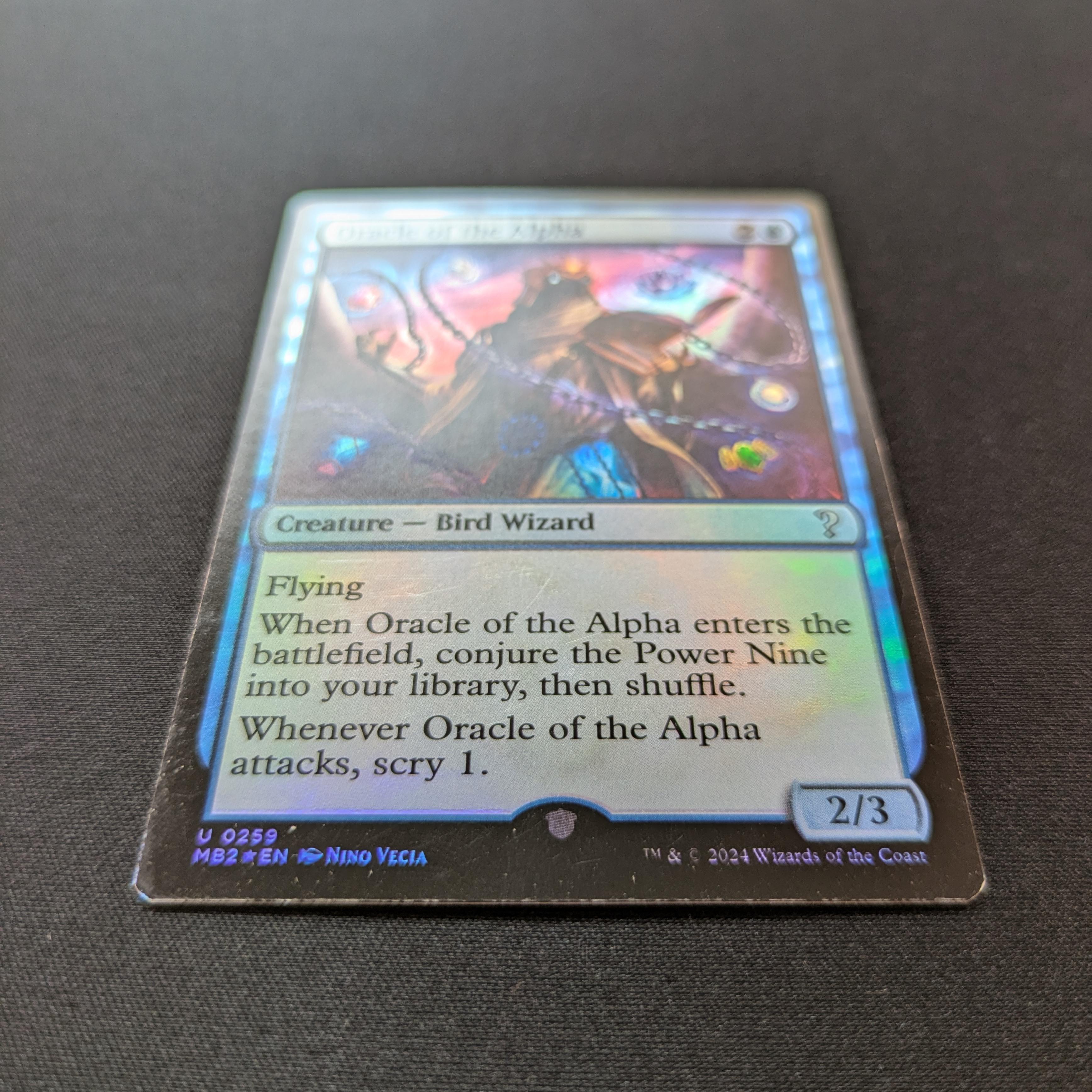 [FOIL] Oracle of the Alpha - Mystery Booster 2 - NM