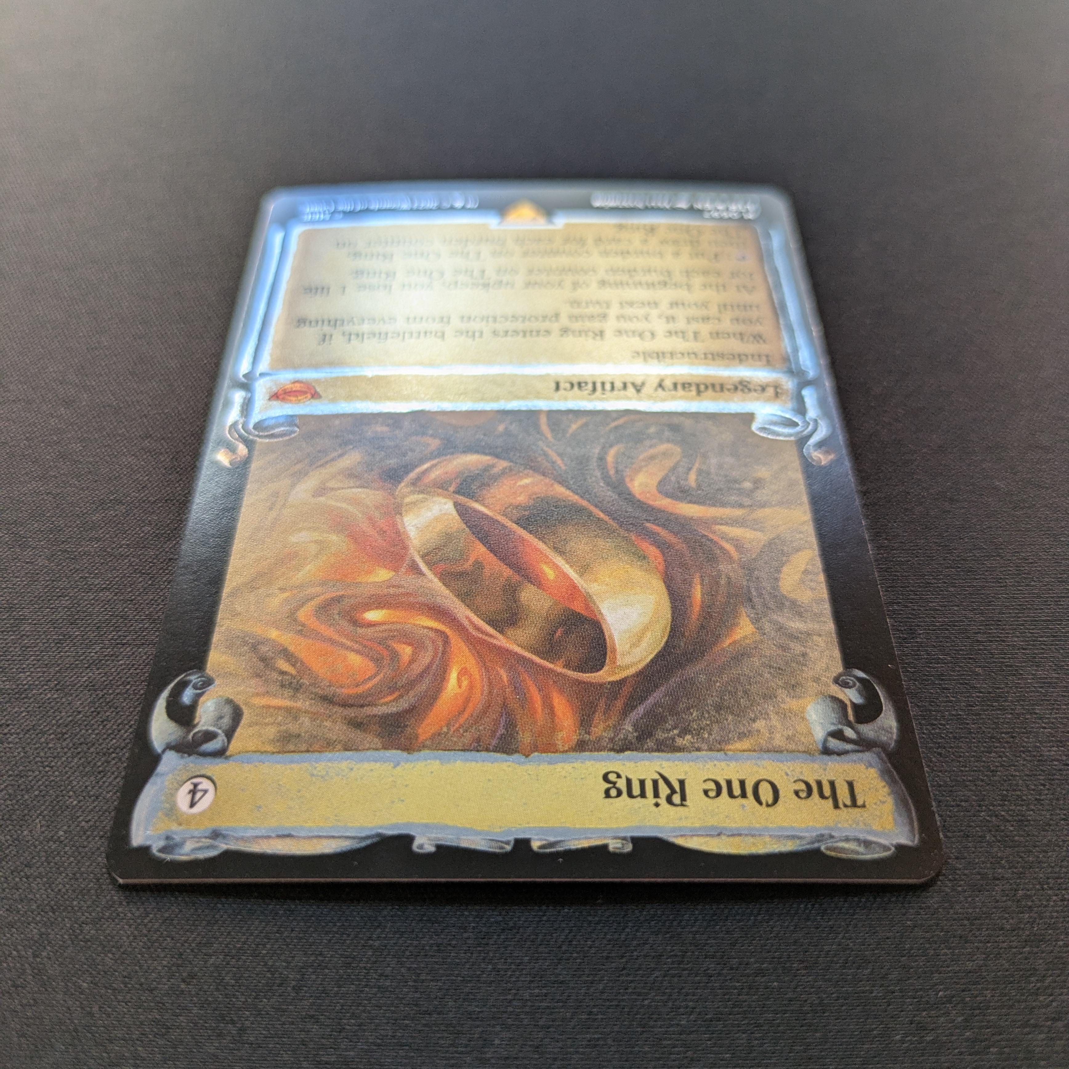 MTG Singles - [FOIL] The One Ring - The Lord of the Rings: Tales of Middle-earth Holiday Release - NM - 