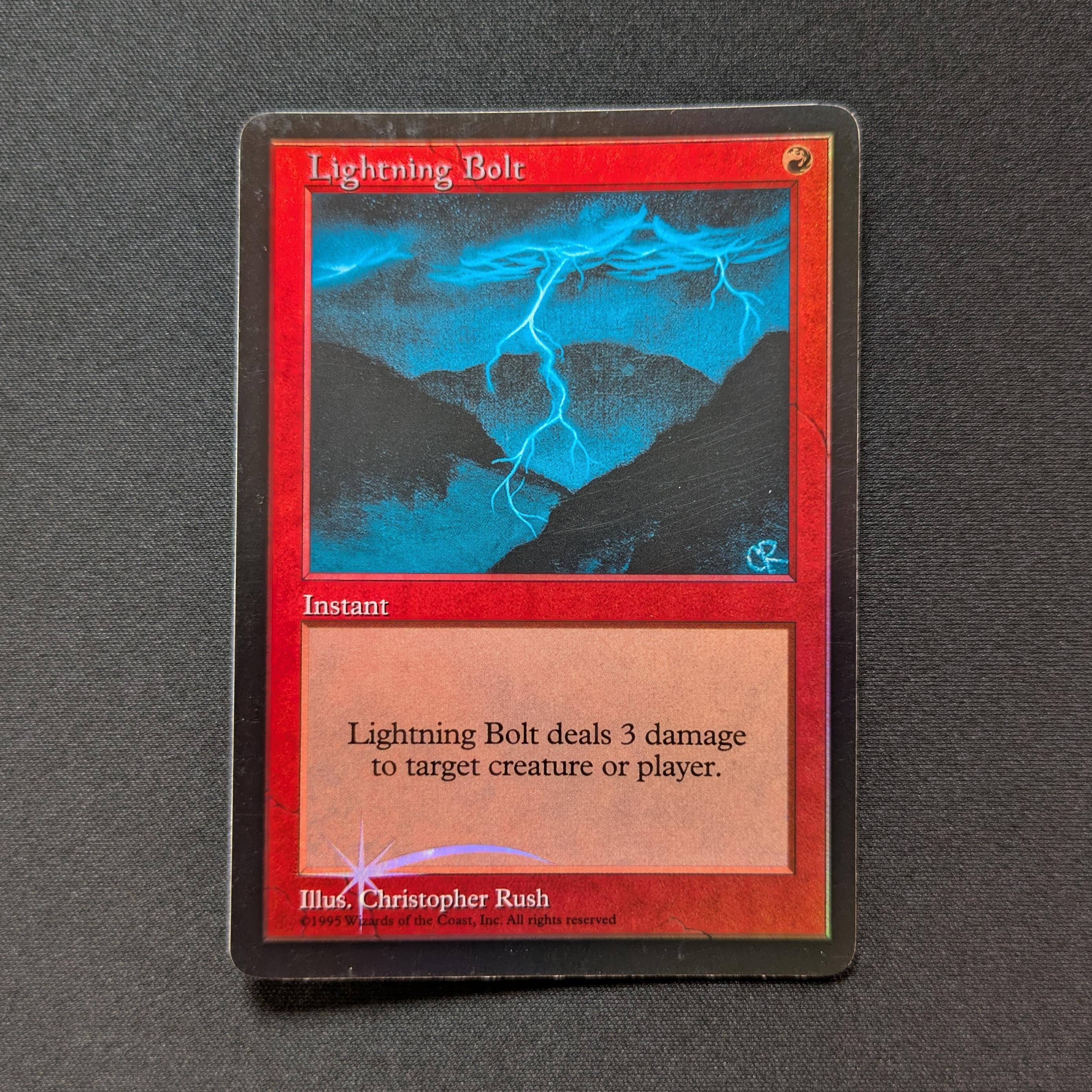 [FOIL] Lightning Bolt - Judge Rewards Promos - EX