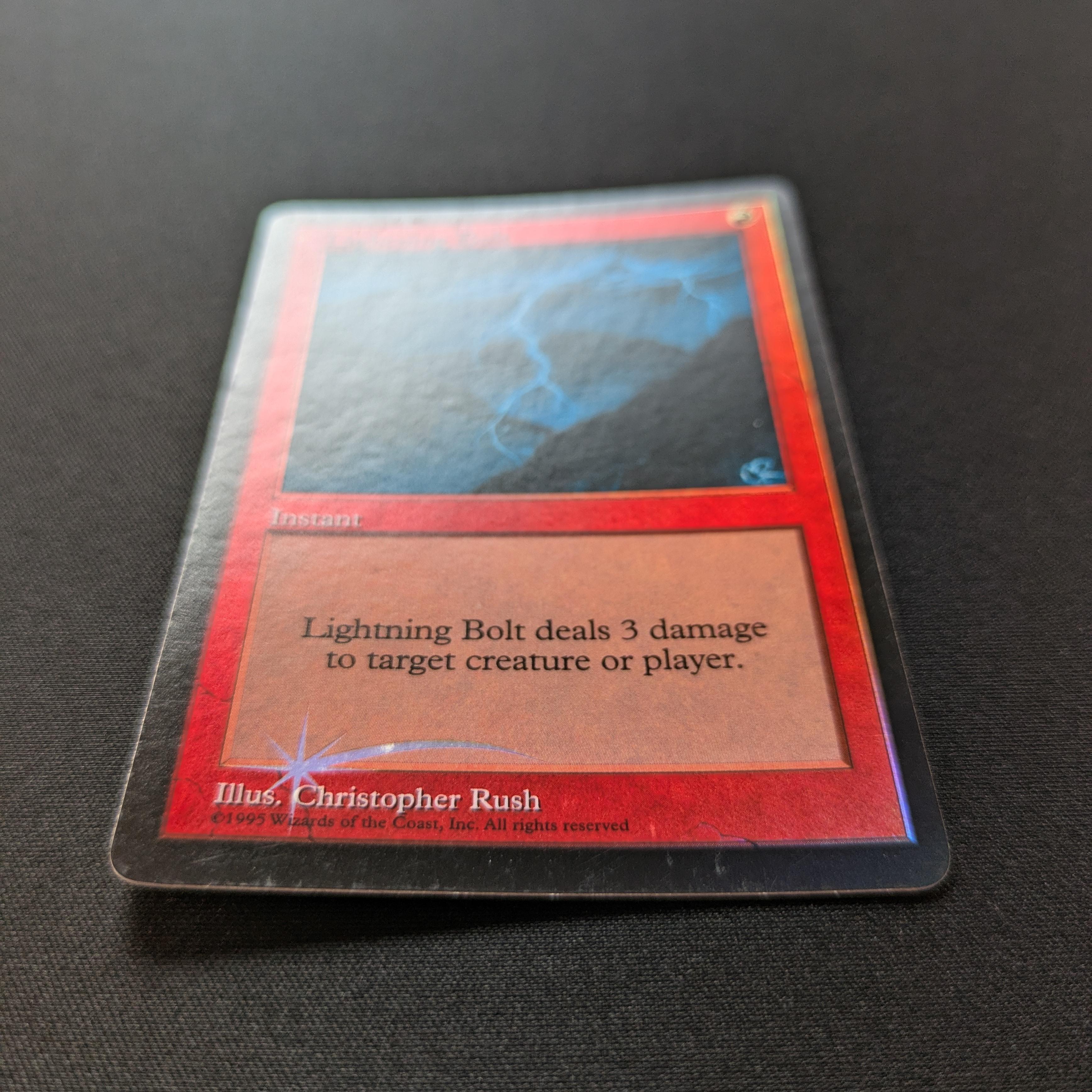 [FOIL] Lightning Bolt - Judge Rewards Promos - EX