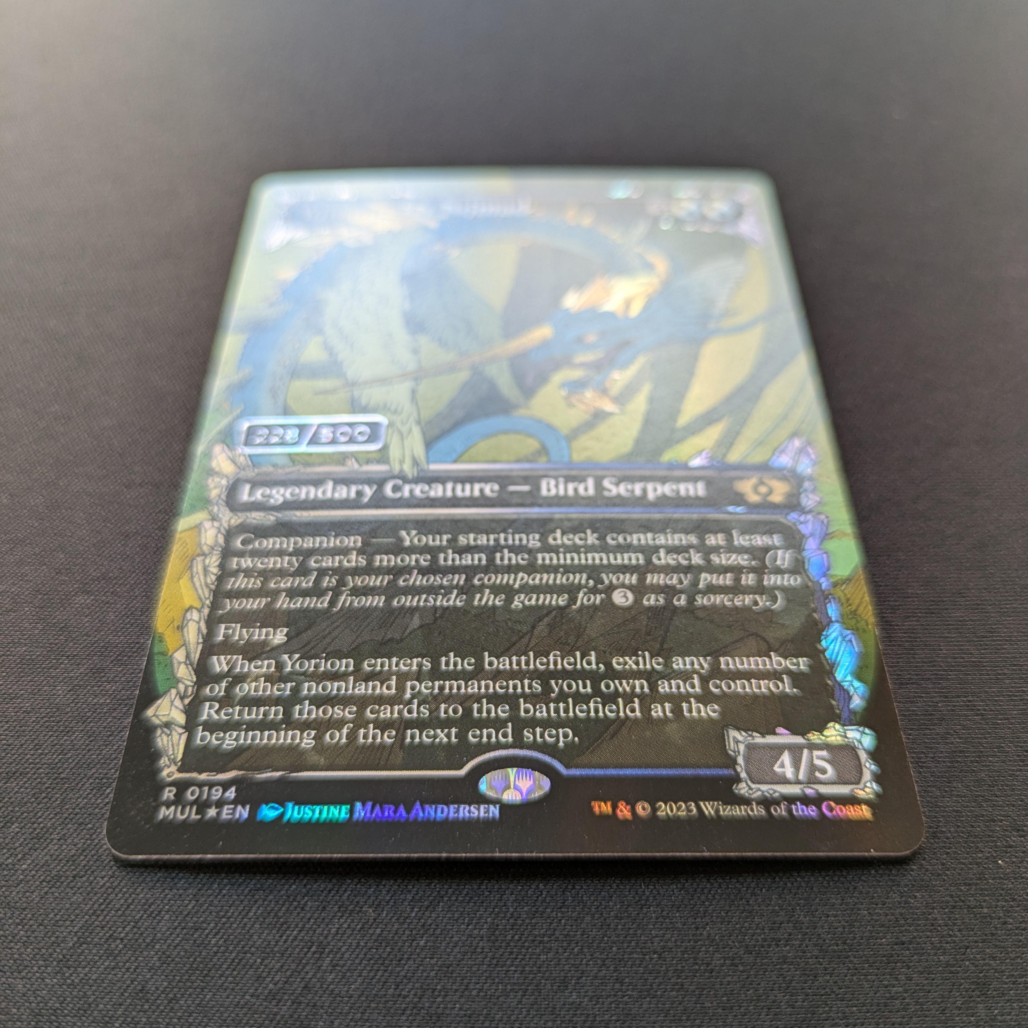 MTG Singles - [FOIL] Yorion, Sky Nomad (Serialized) - Multiverse Legends - NM, 228/500 - 