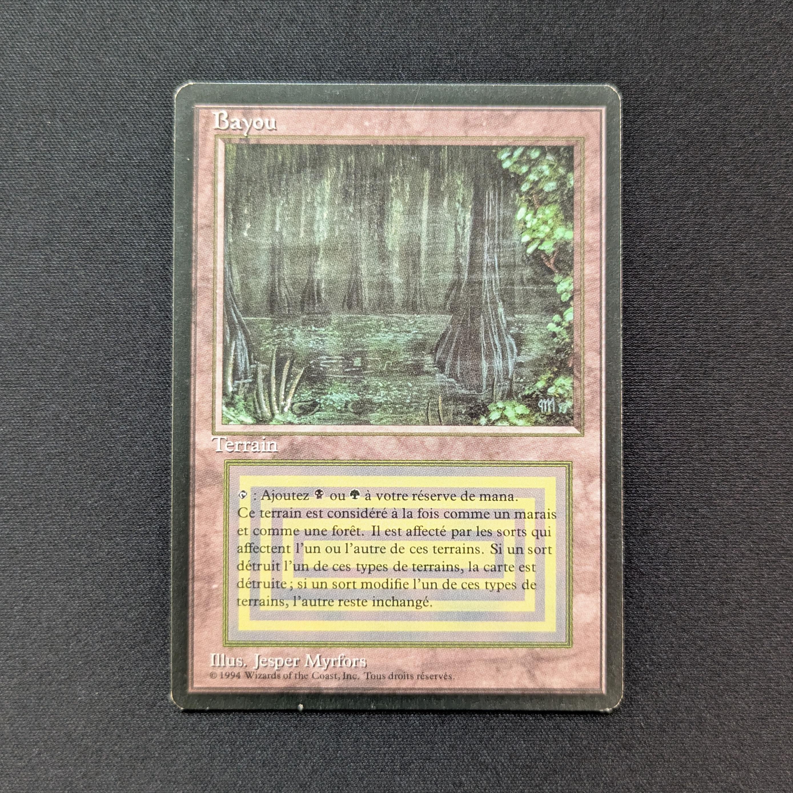 MTG Singles - Bayou - Foreign Black Bordered - French - EX - 28741