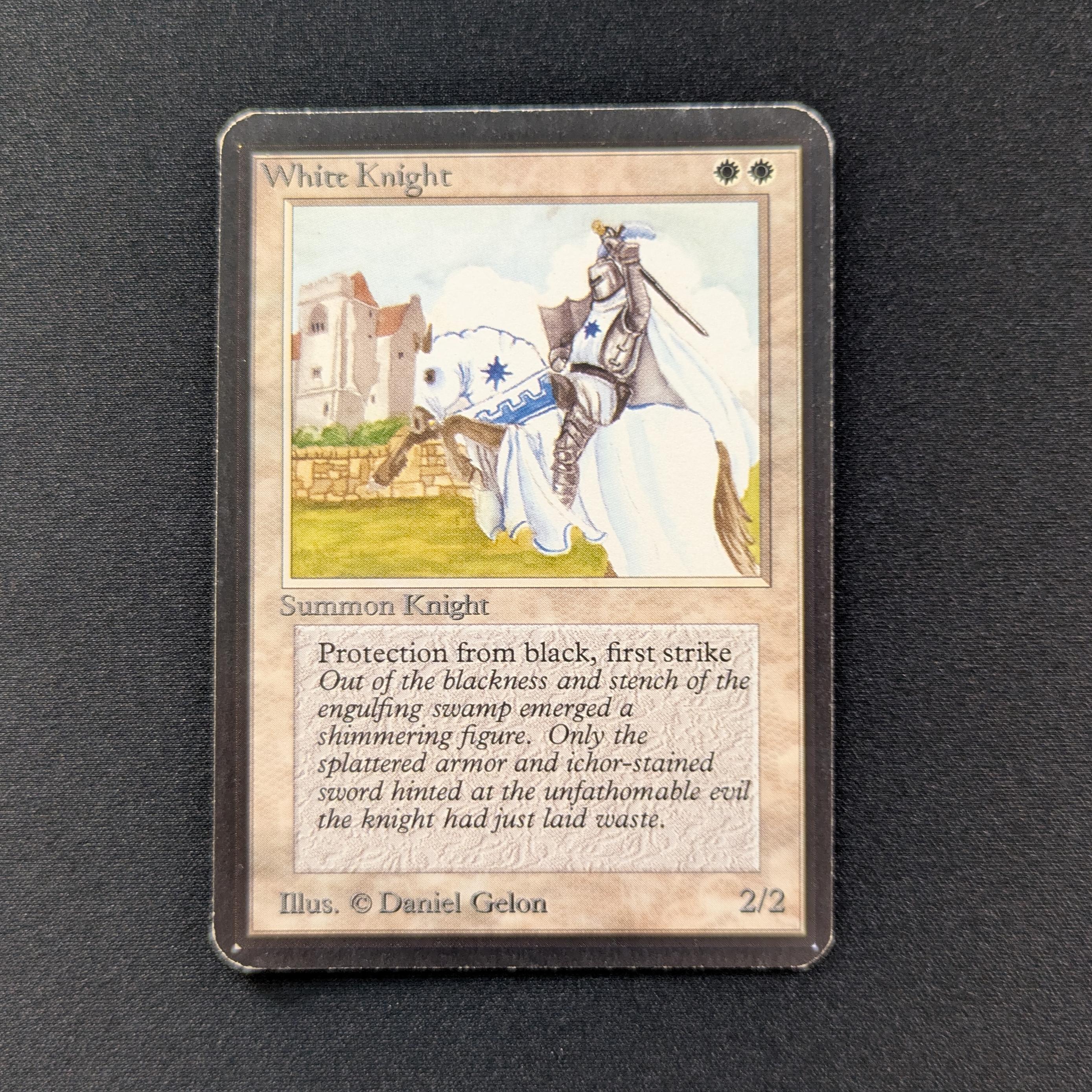 MTG Singles - White Knight - Alpha - GD - 28756