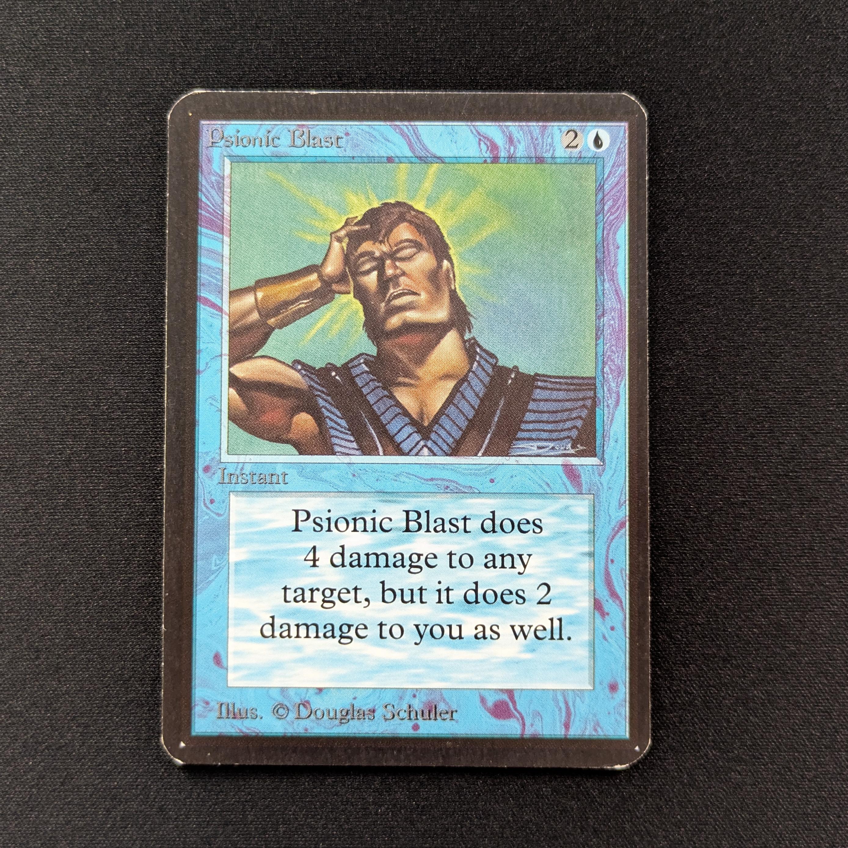 MTG Singles - Psionic Blast - Alpha - EX - 28757