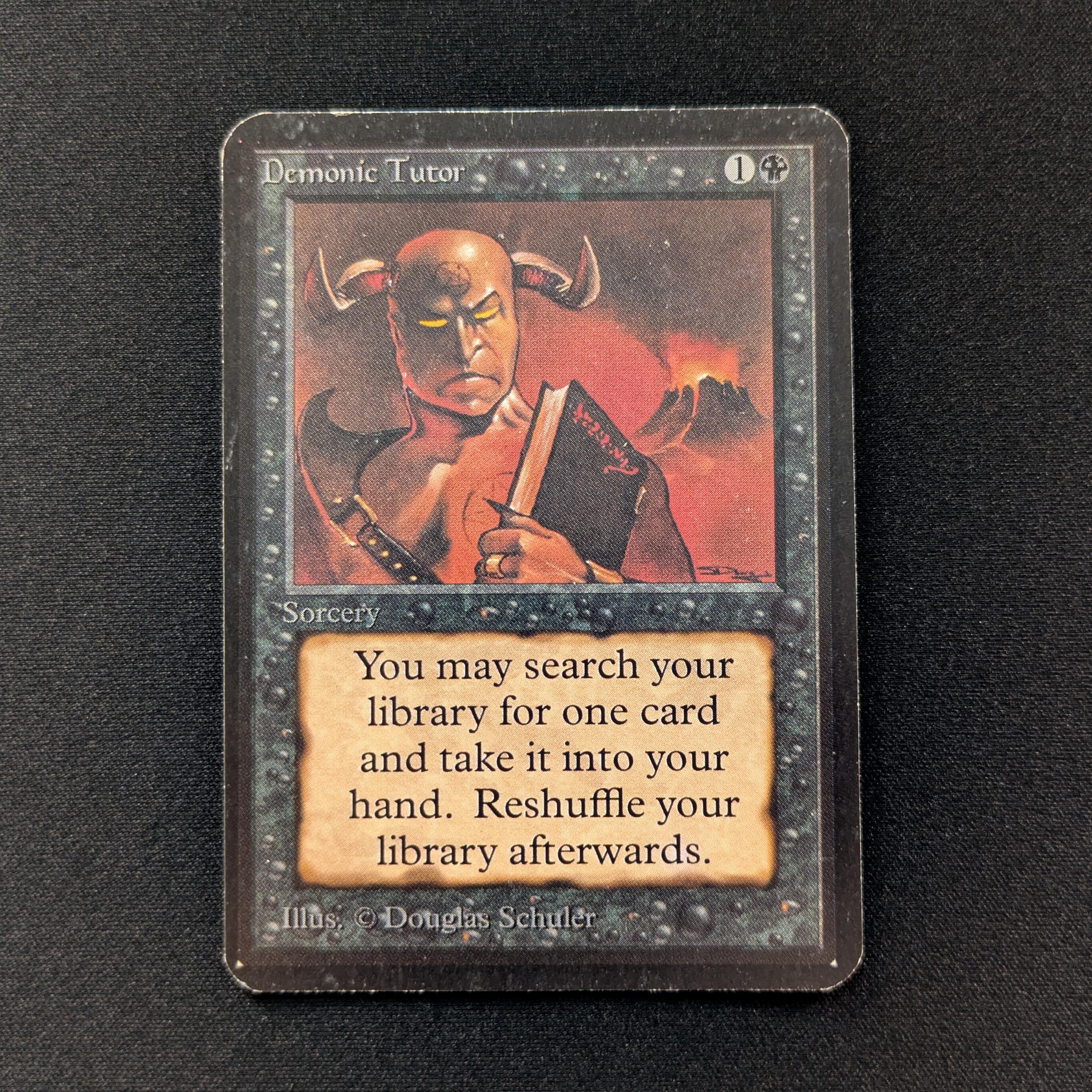 MTG Singles - Demonic Tutor - Alpha - 