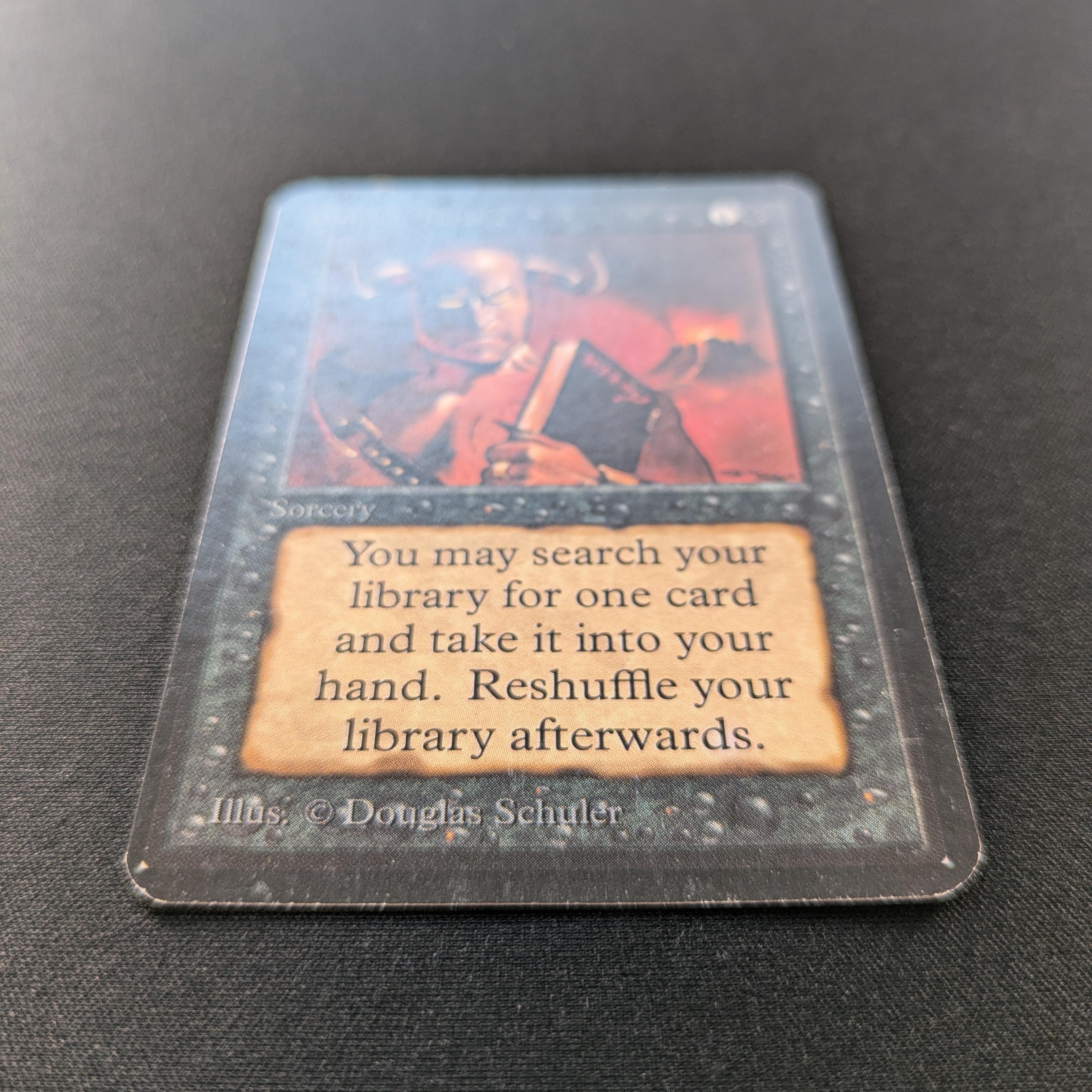 MTG Singles - Demonic Tutor - Alpha - 