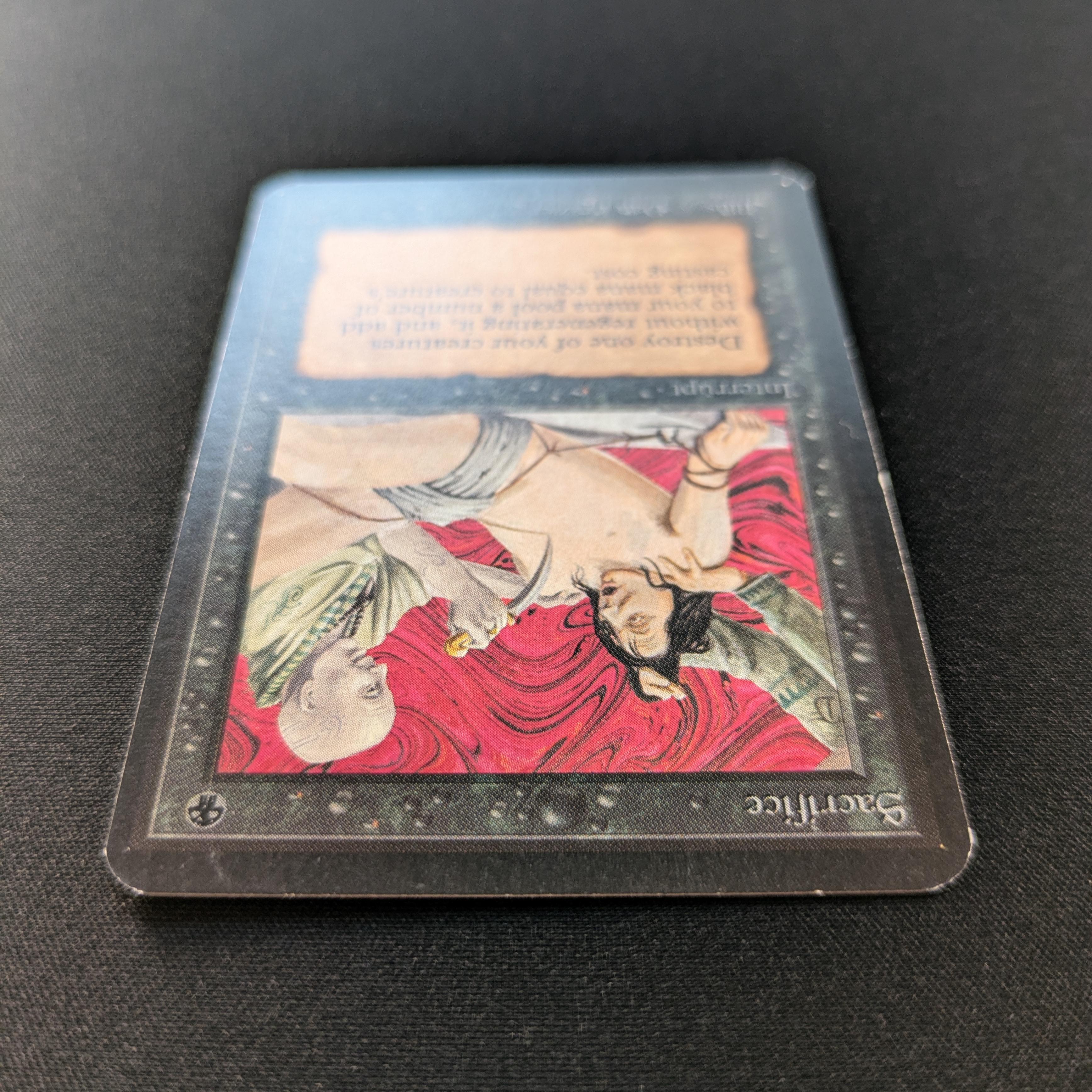 MTG Singles - Sacrifice - Alpha - 