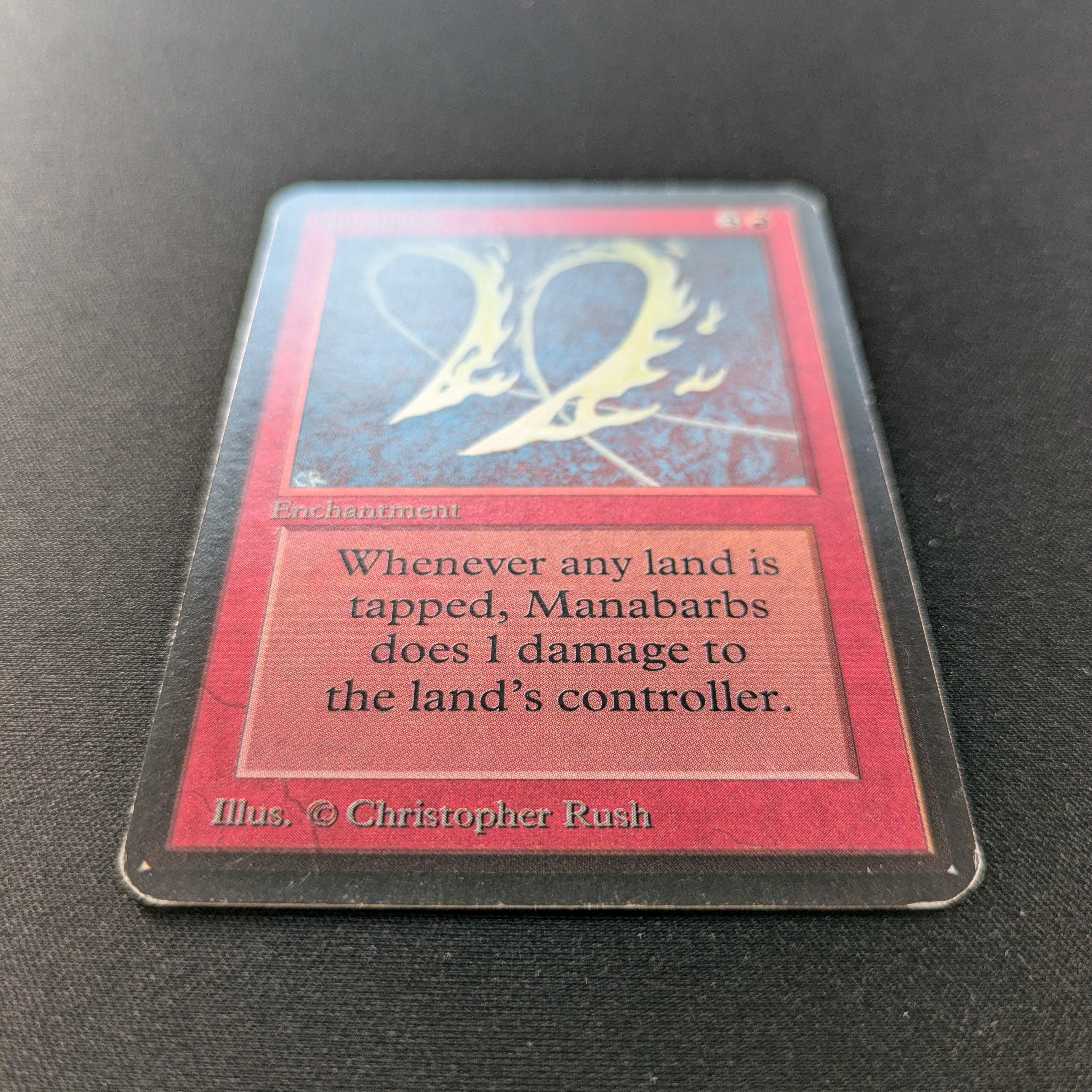 MTG Singles - Manabarbs - Alpha - 