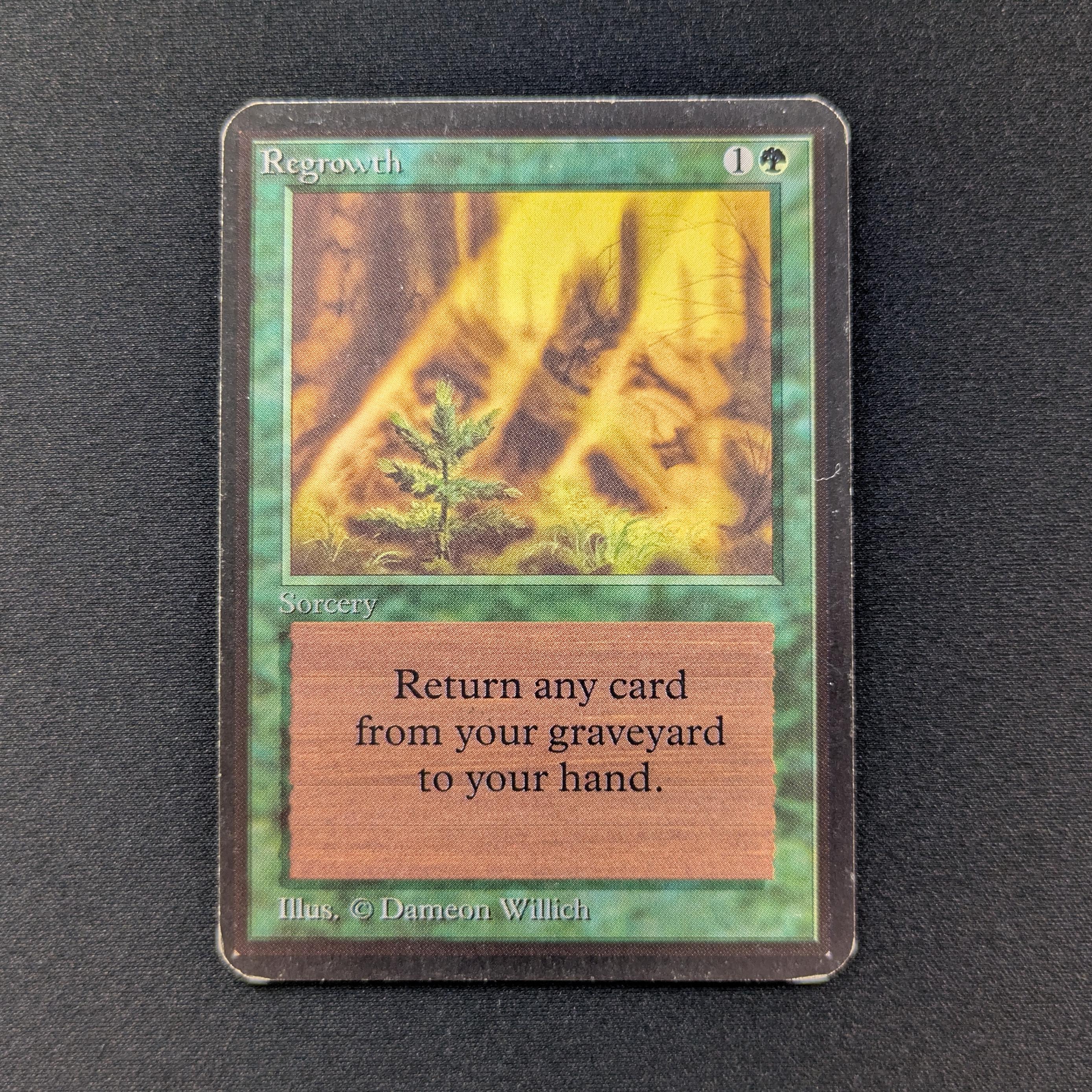 MTG Singles - Regrowth - Alpha - LP - 28767