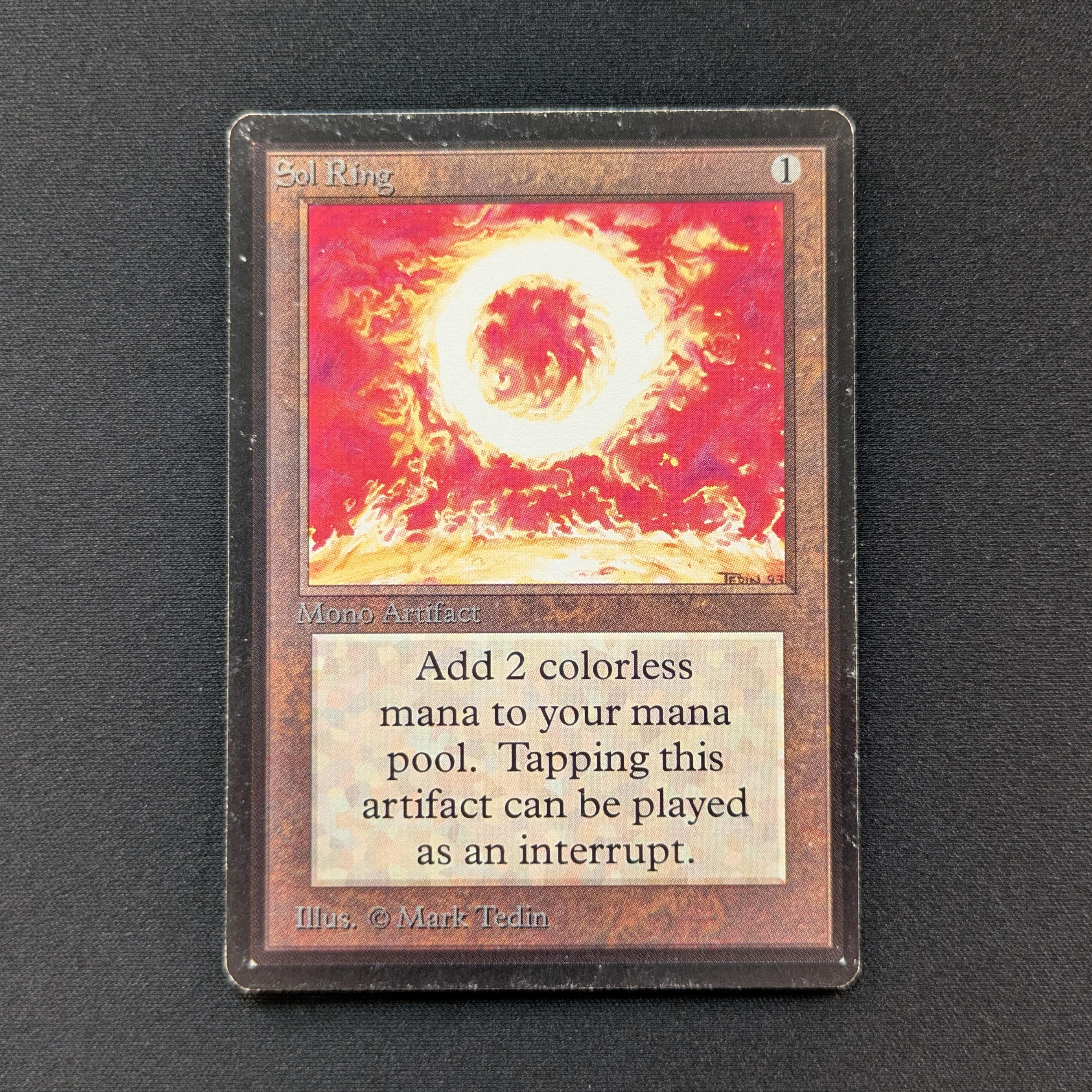 MTG Singles - Sol Ring - Beta - LP - 28773