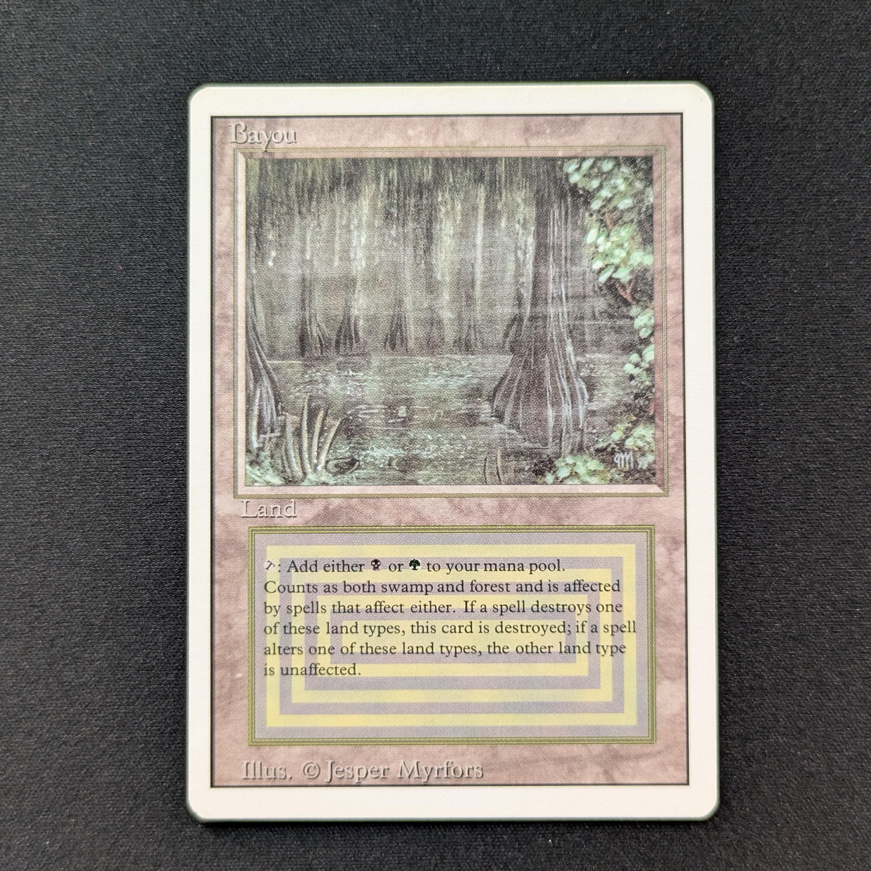 MTG Singles - Bayou - Revised - EX - 28798
