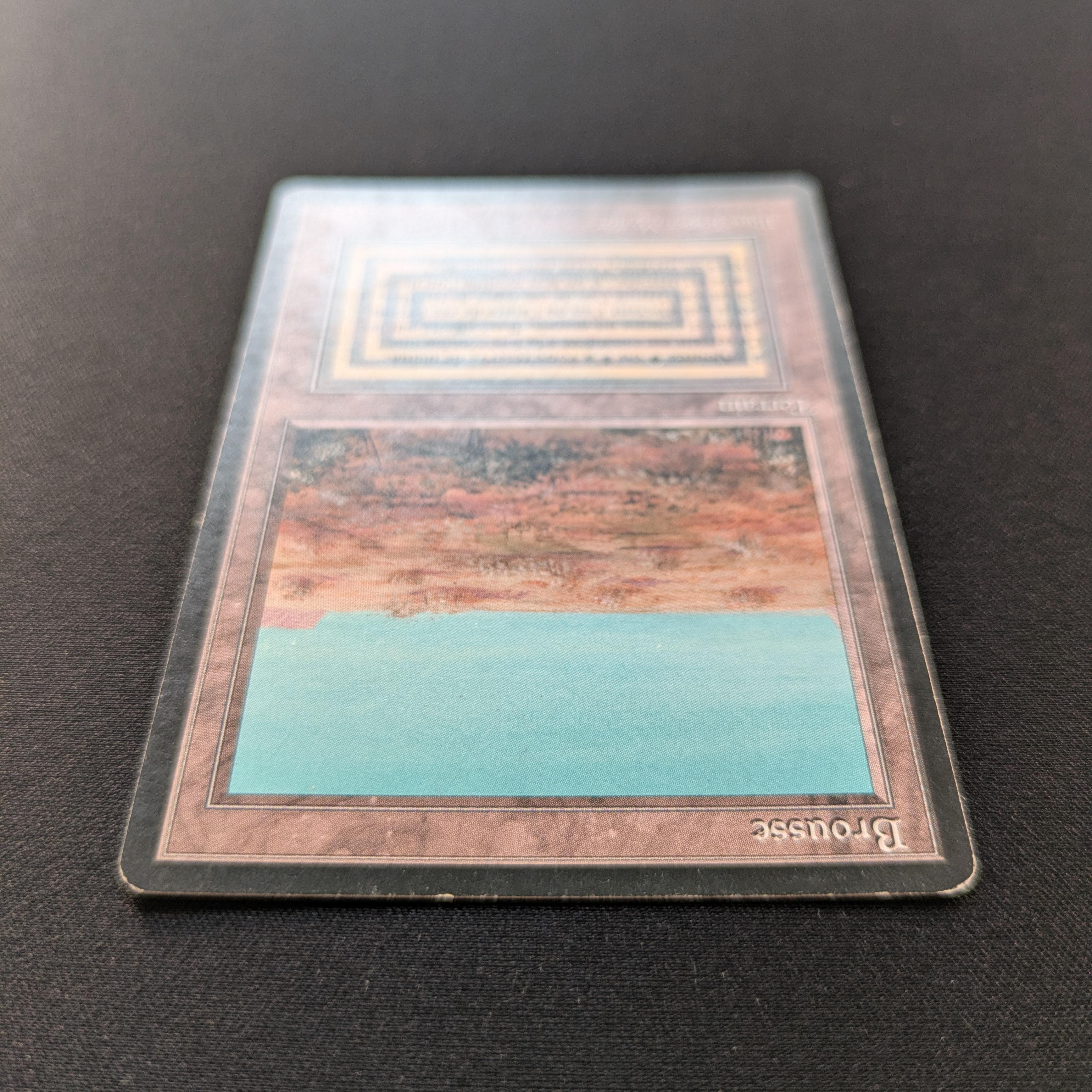 MTG Singles - Scrubland - Foreign Black Bordered - 