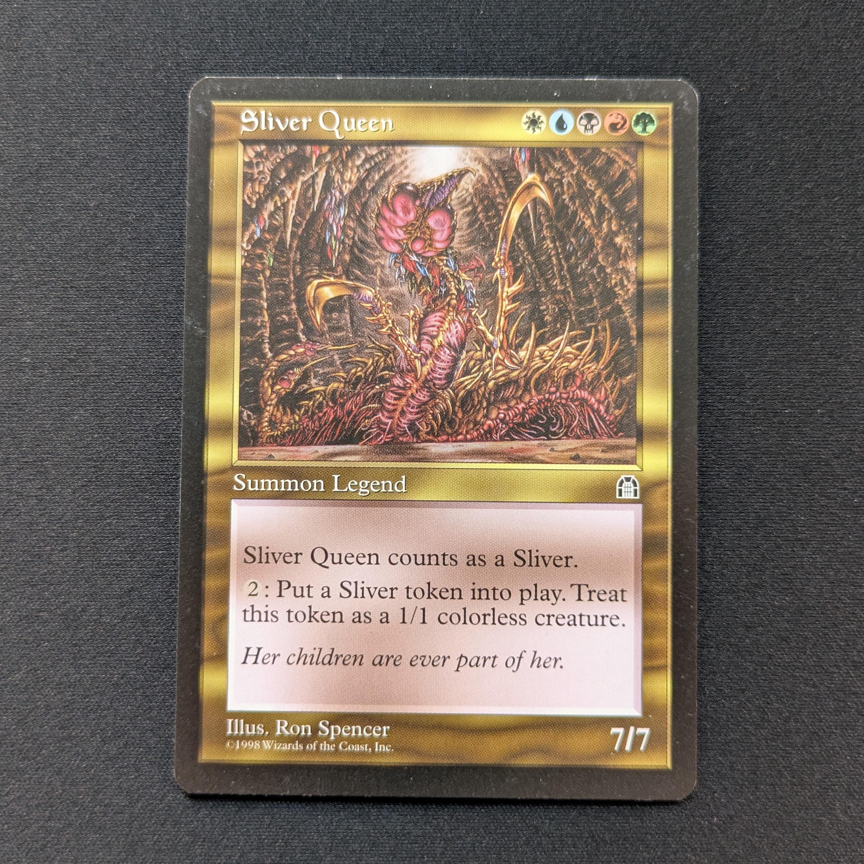 MTG Singles - Sliver Queen - Stronghold - English - EX - 28826