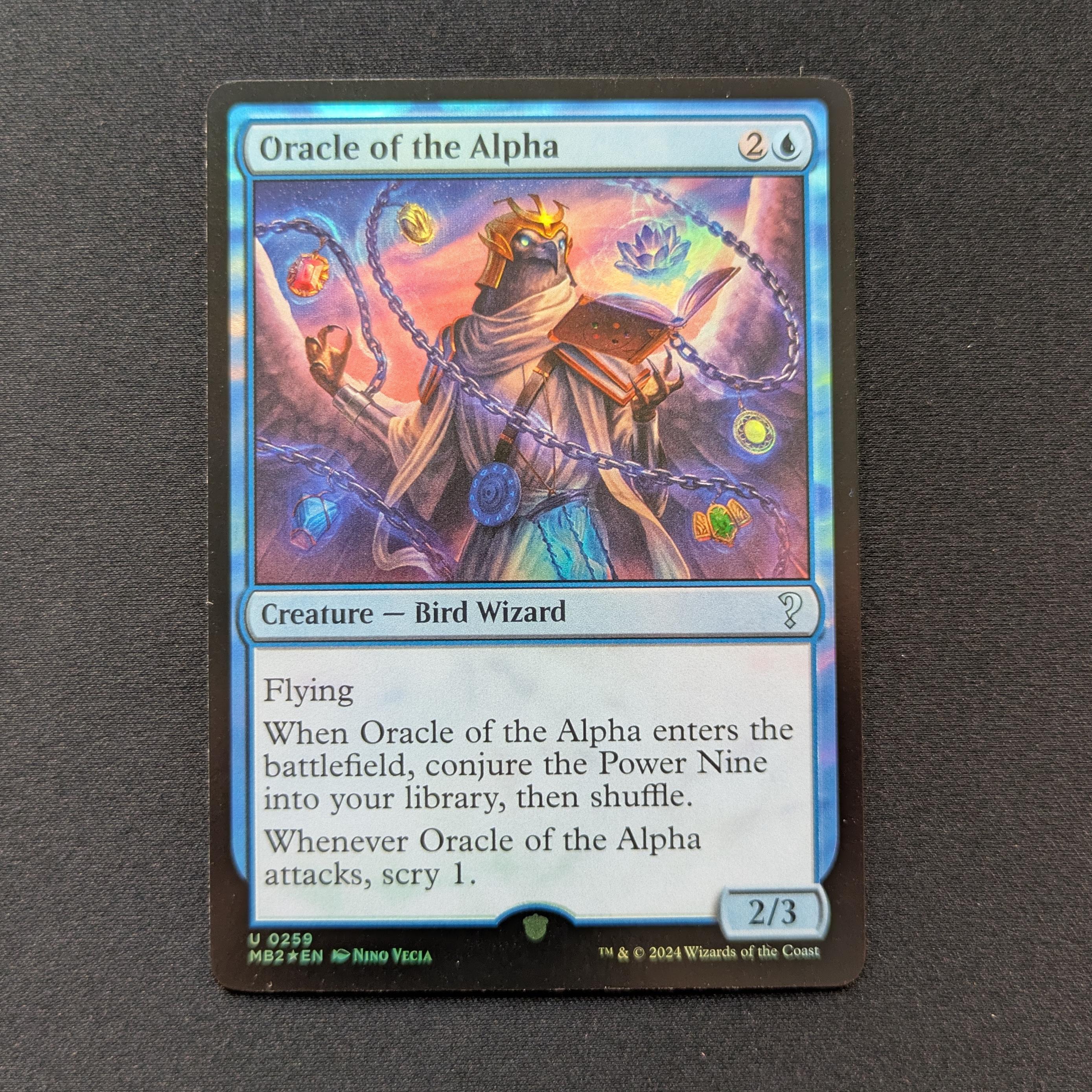 [FOIL] Oracle of the Alpha - Mystery Booster 2 - NM