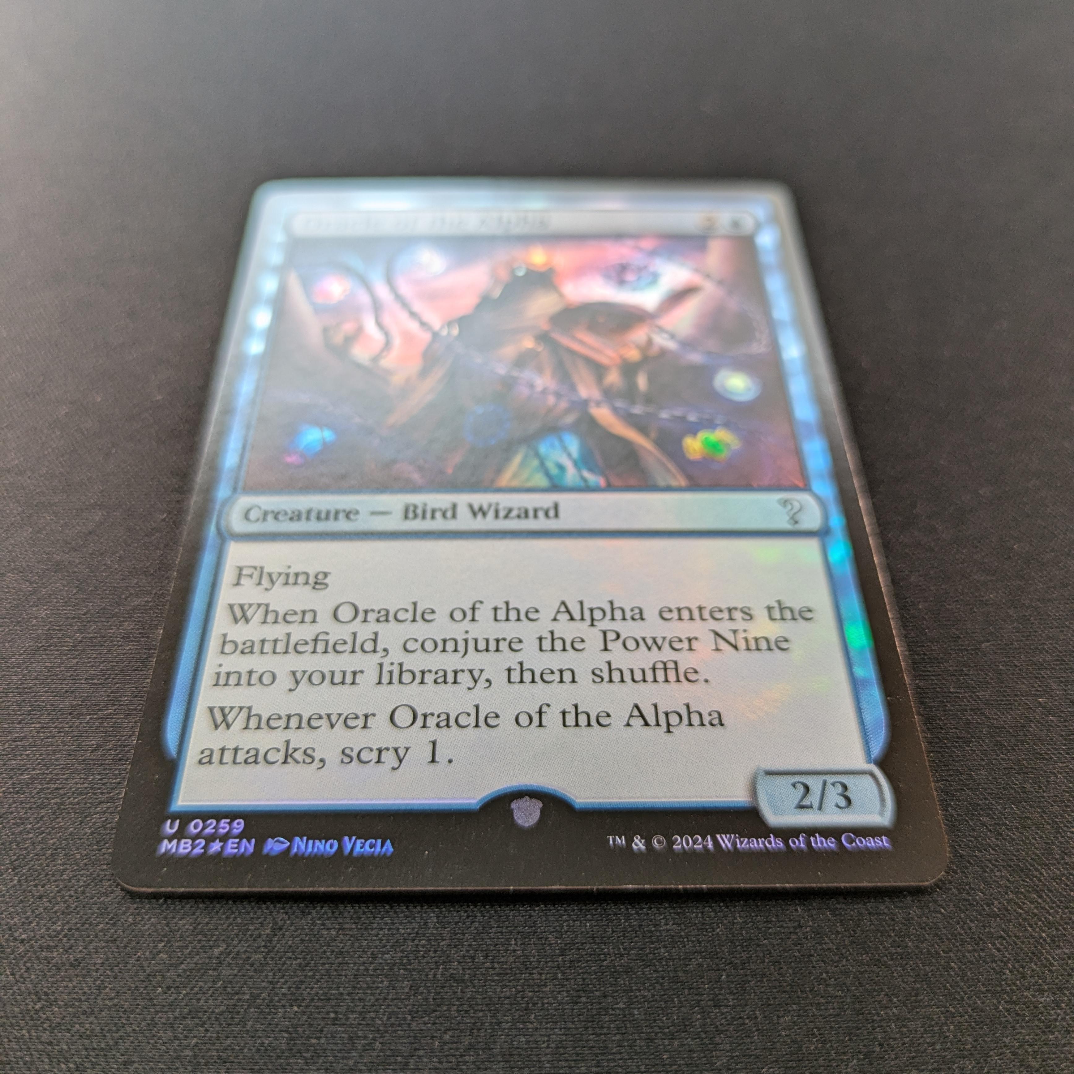 [FOIL] Oracle of the Alpha - Mystery Booster 2 - NM