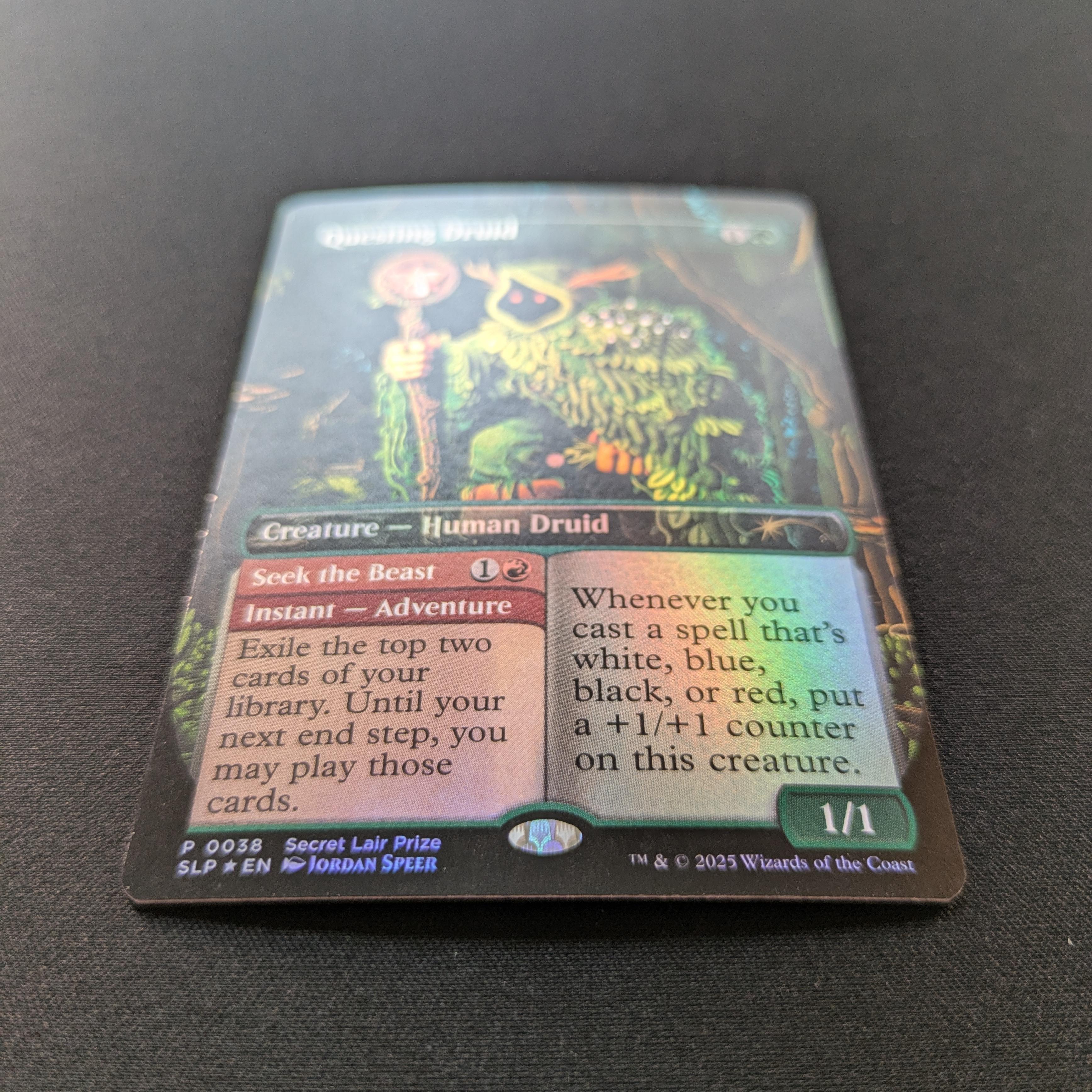[FOIL] Questing Druid - DCI Promos - NM