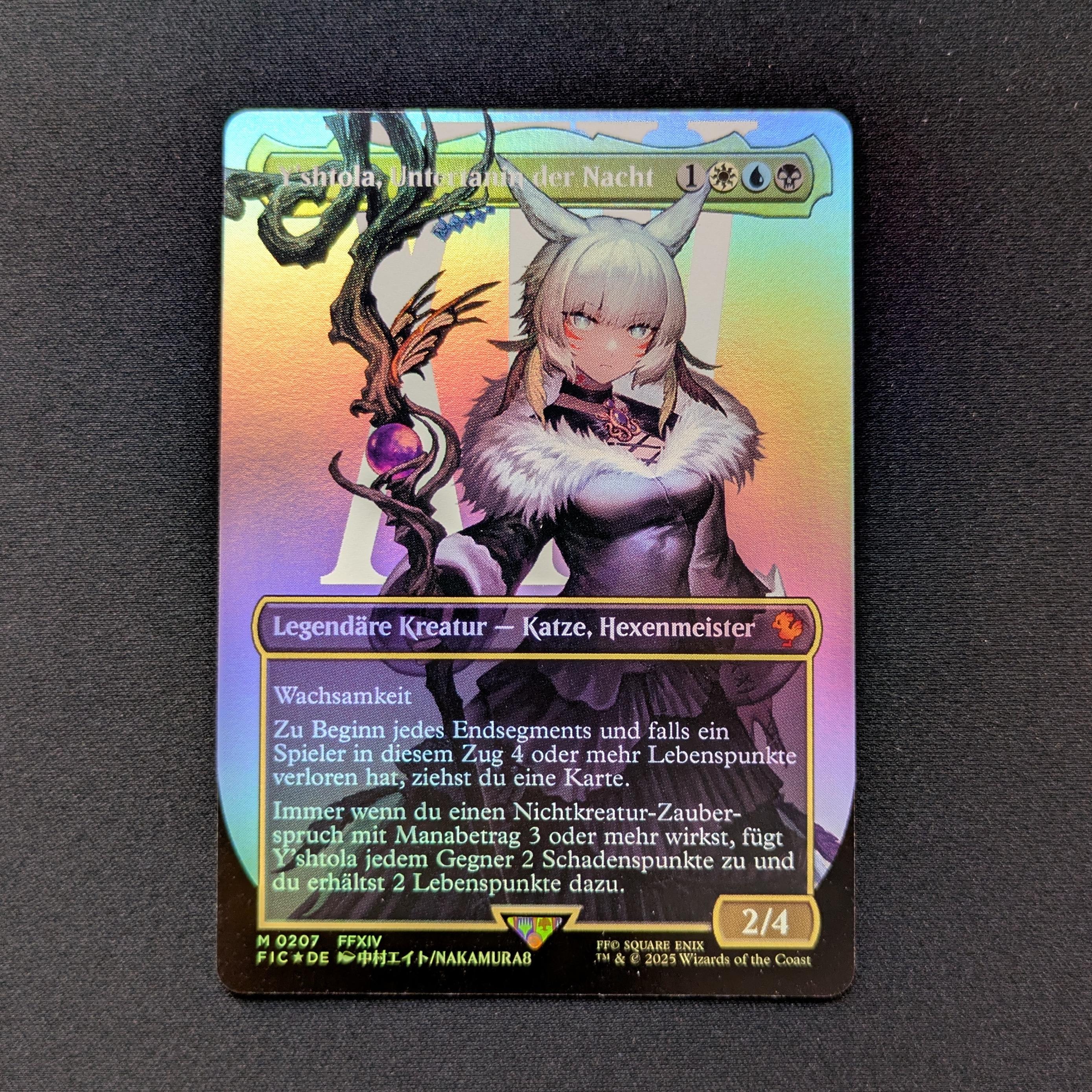 [FOIL] Y'shtola, Night's Blessed - Commander: Magic: The Gathering - FINAL FANTASY: Extras - NM