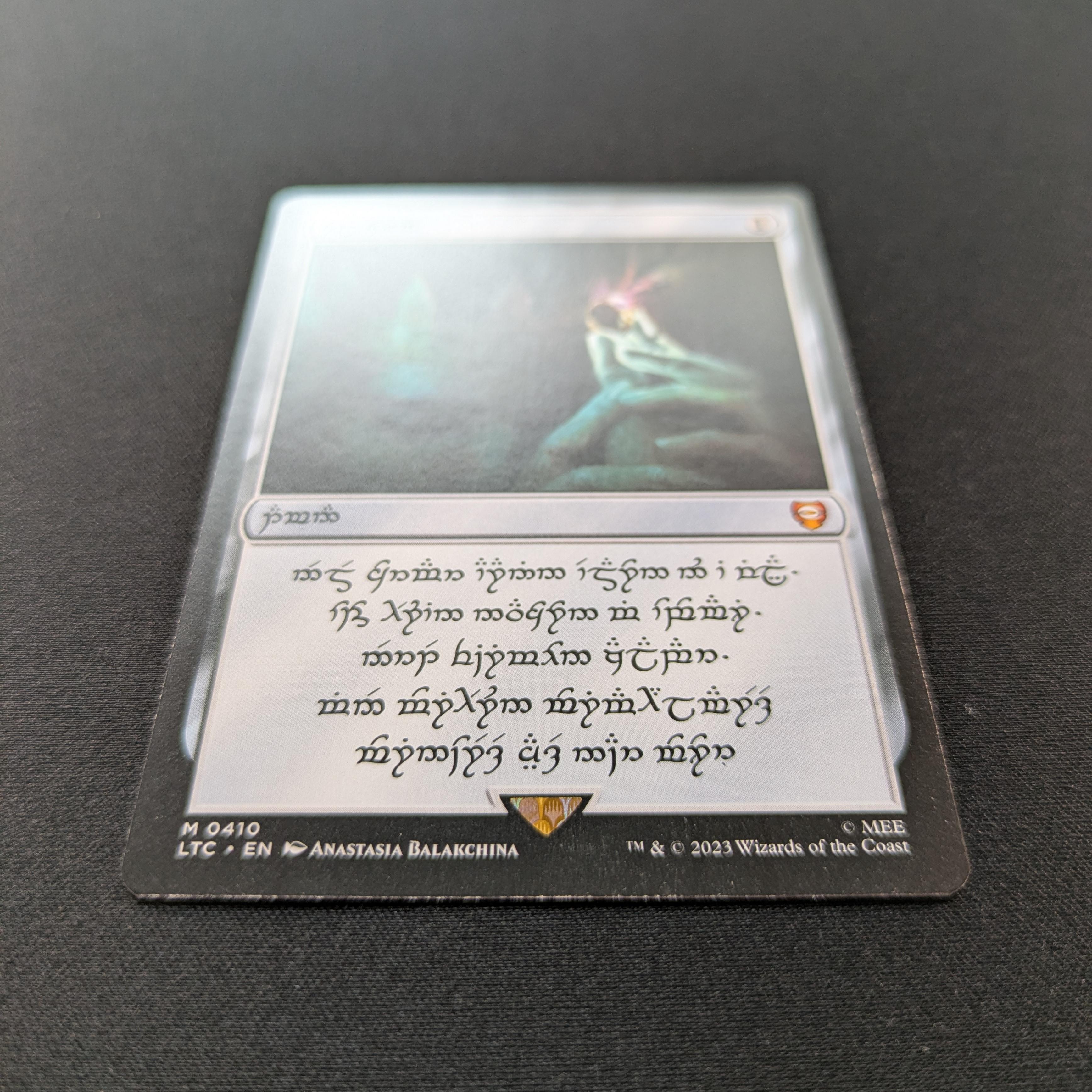 Sol Ring (Human) - Commander: The Lord of the Rings: Tales of Middle-earth: Extras - NM