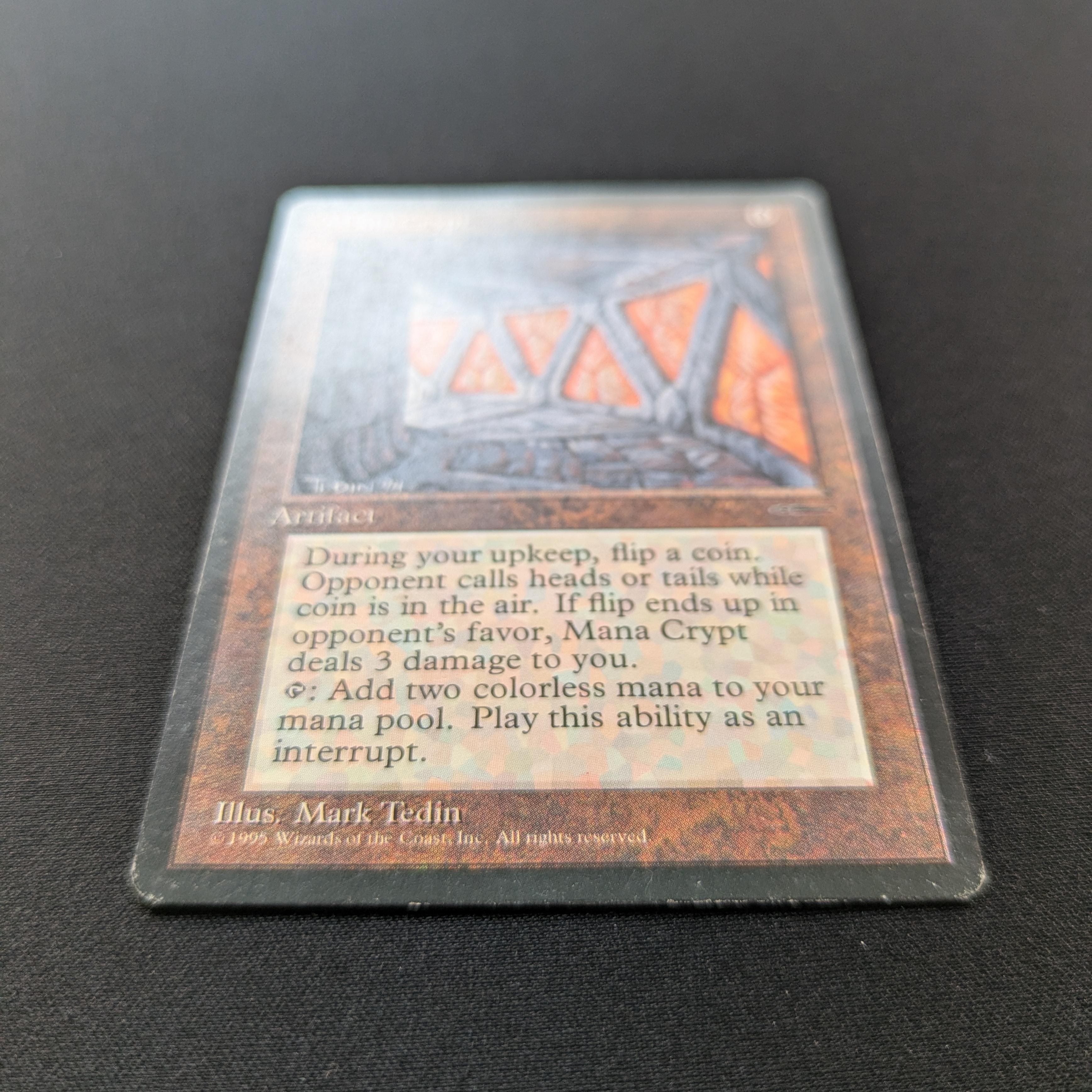 Mana Crypt (Book Insert) - Harper Prism Promos - PL, INKED