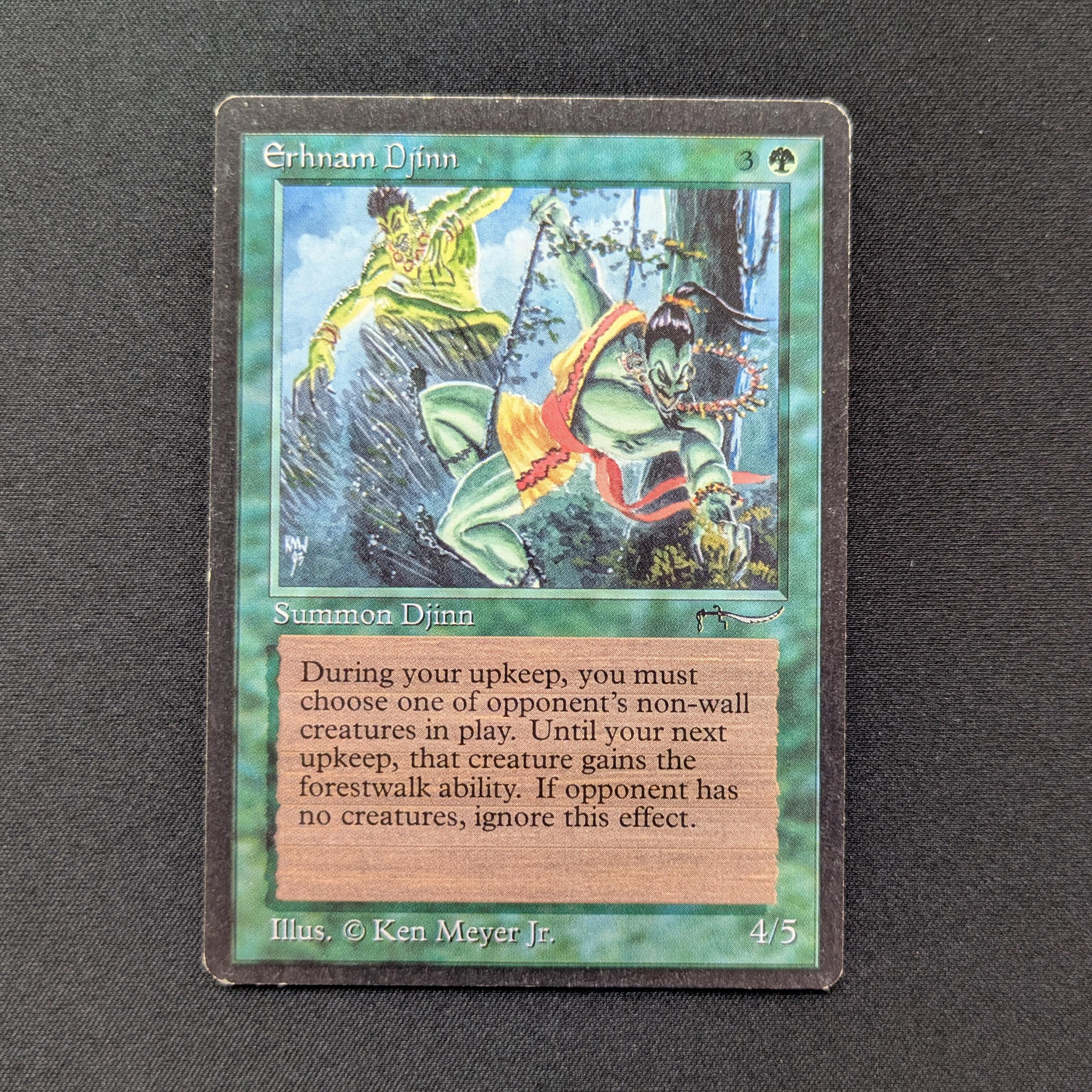 MTG Singles - Erhnam Djinn - Arabian Nights - GD - 28866