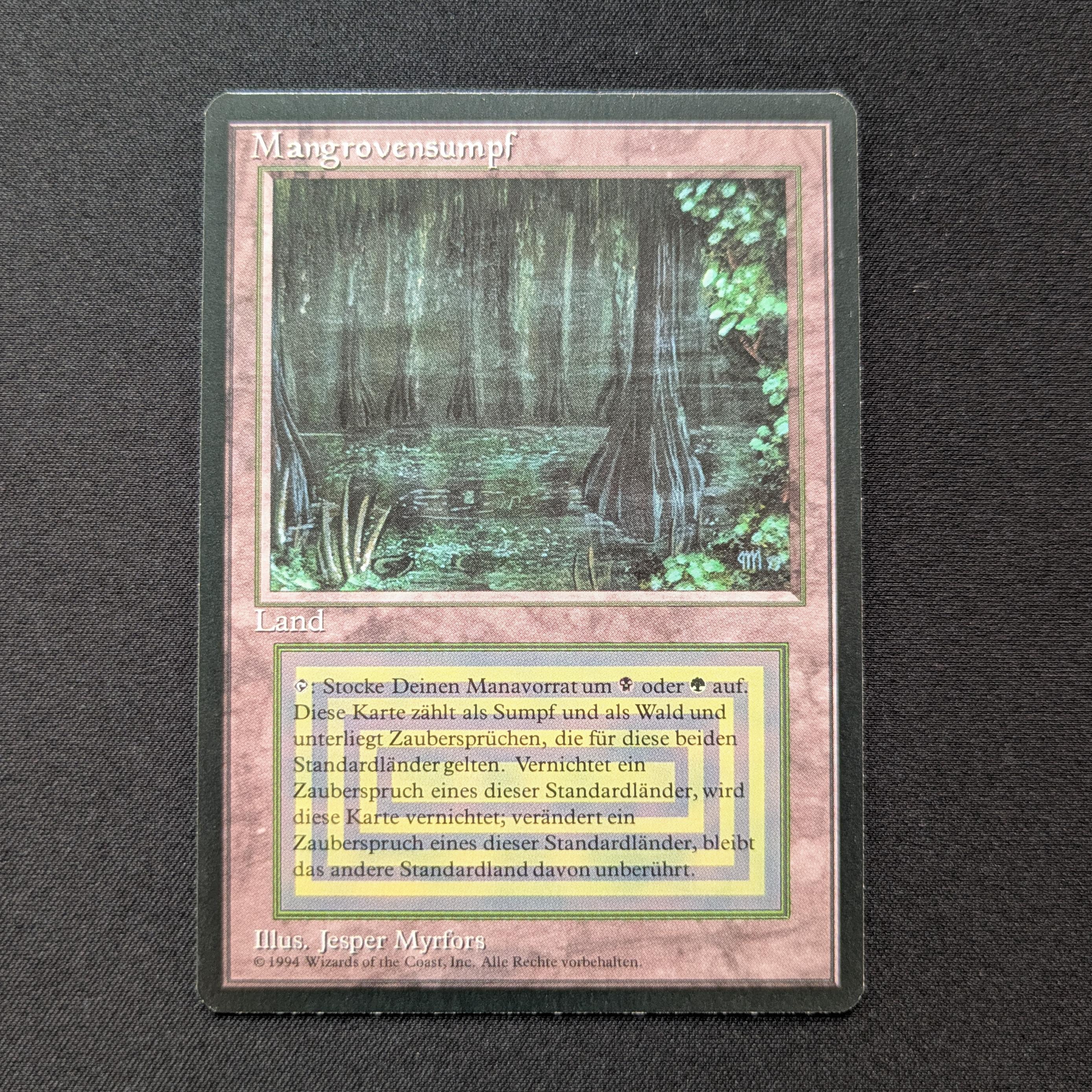 MTG Singles - Bayou - Foreign Black Bordered - German - NM - 28882