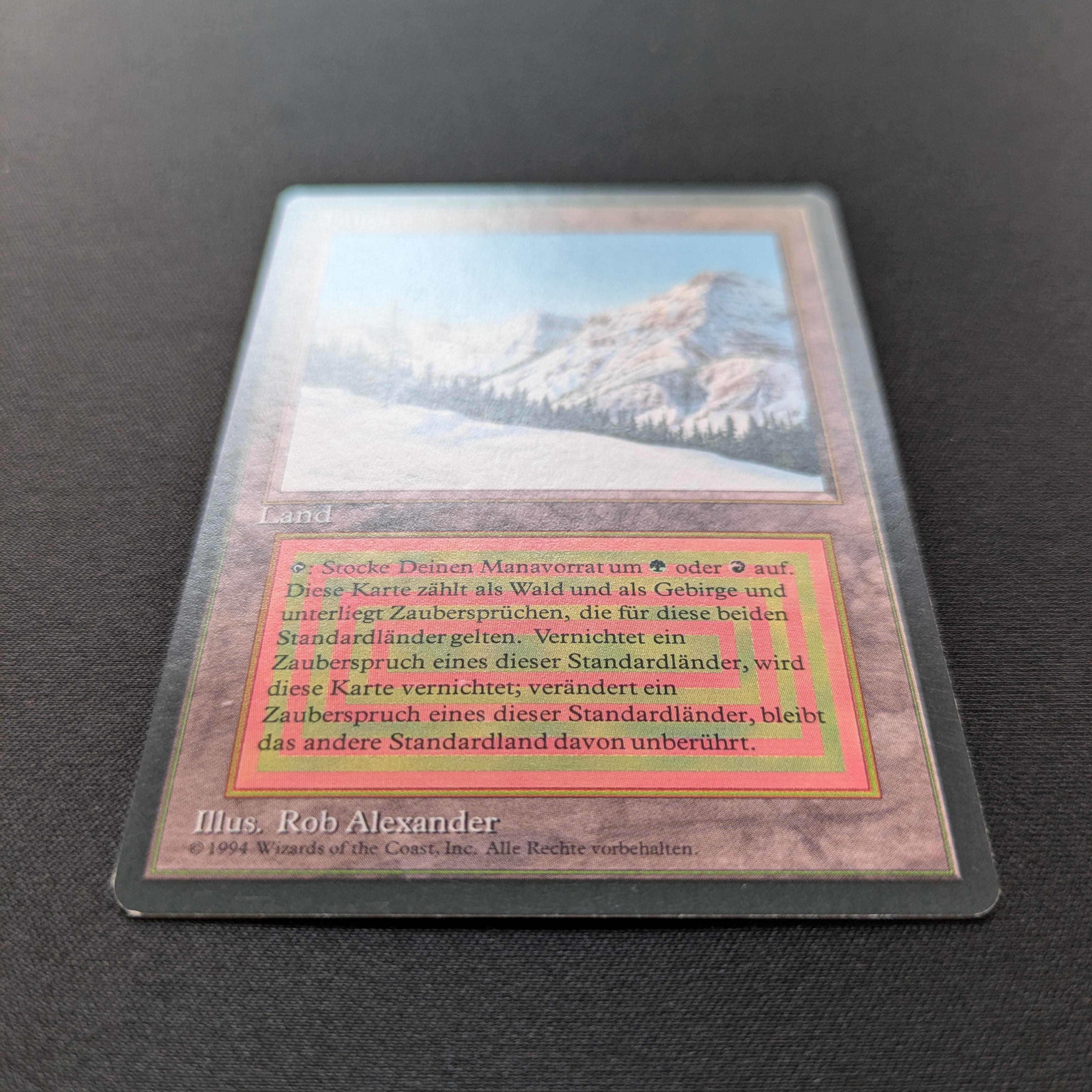 MTG Singles - Taiga - Foreign Black Bordered - 