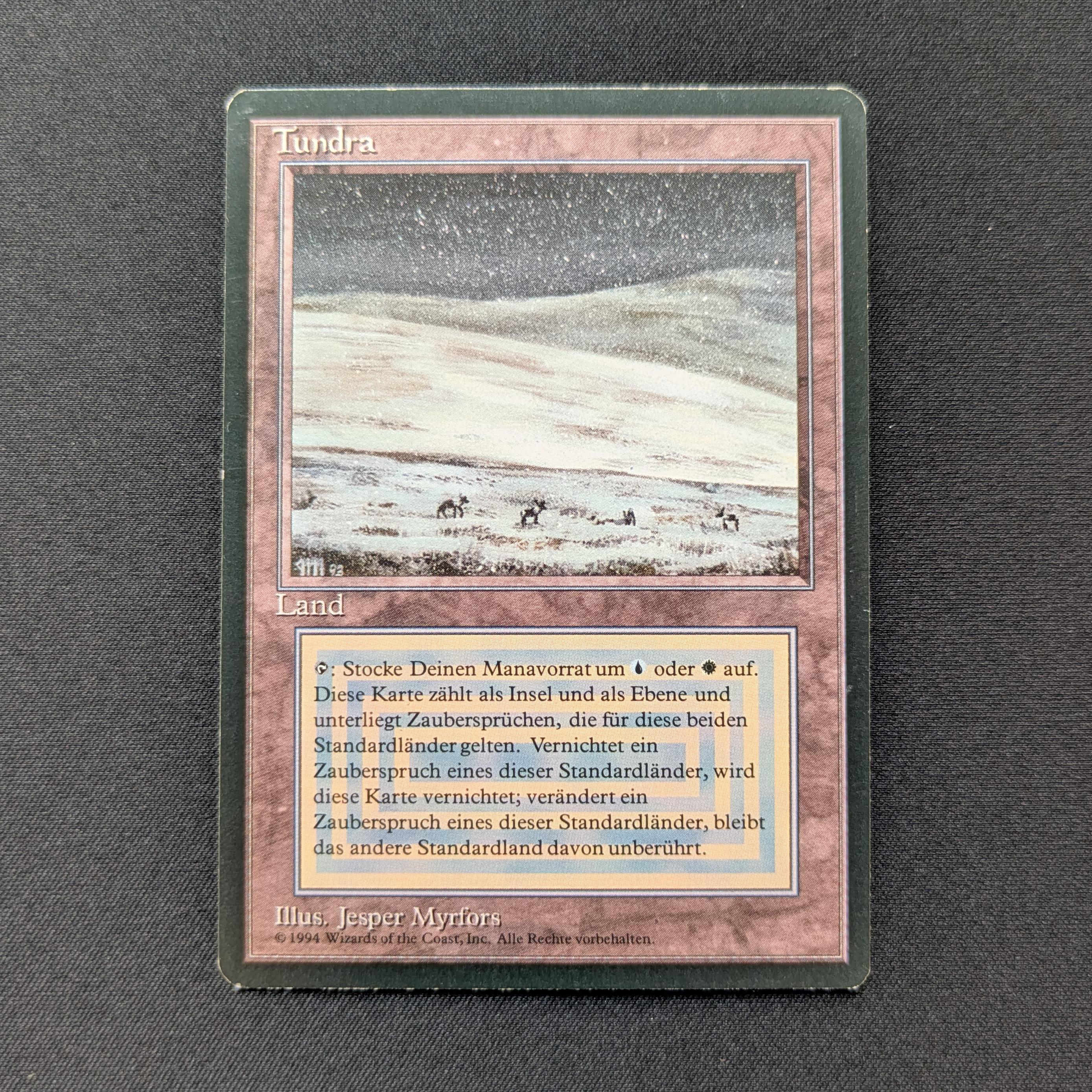MTG Singles - Tundra - Foreign Black Bordered - 