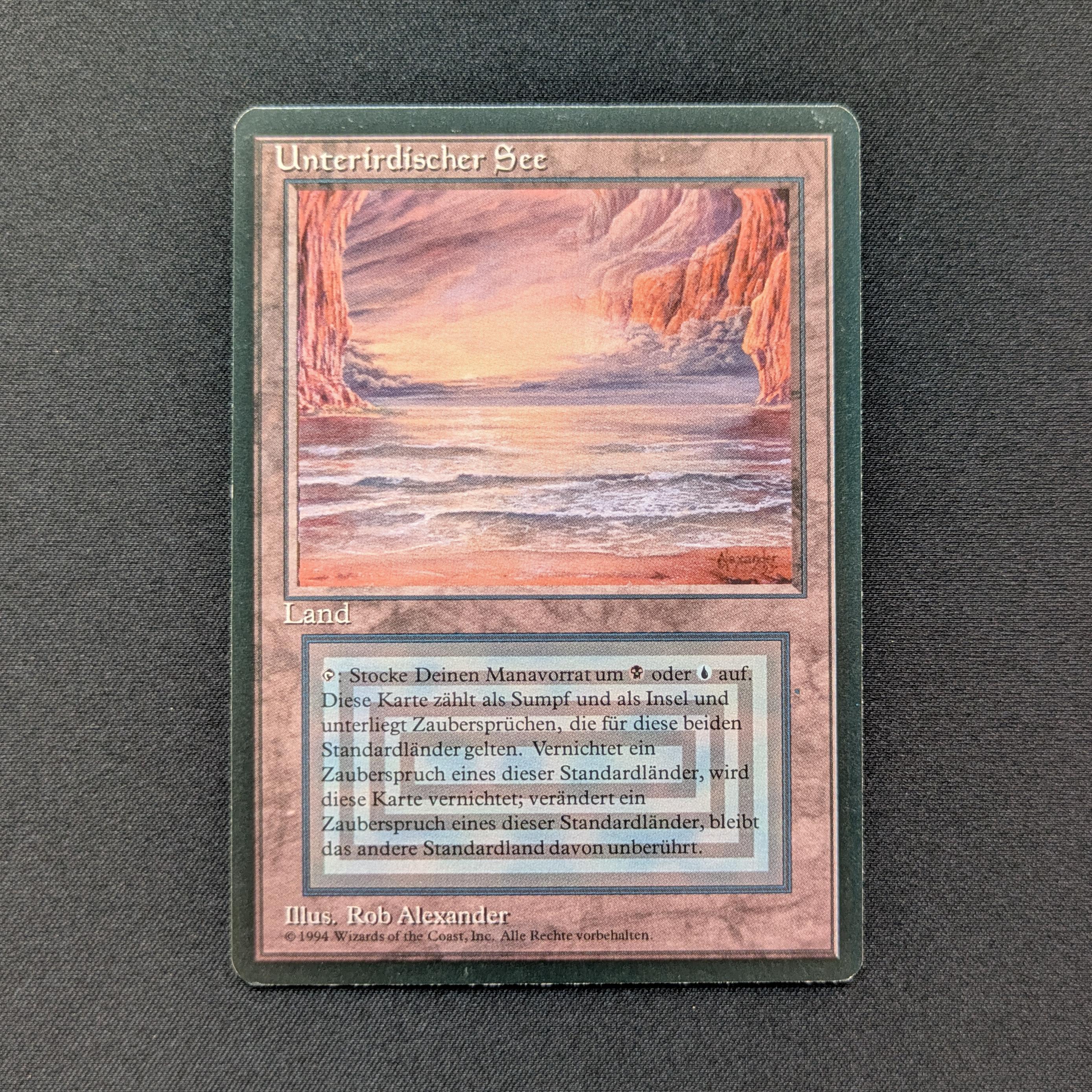 MTG Singles - Underground Sea - Foreign Black Bordered - German - EX - 28890