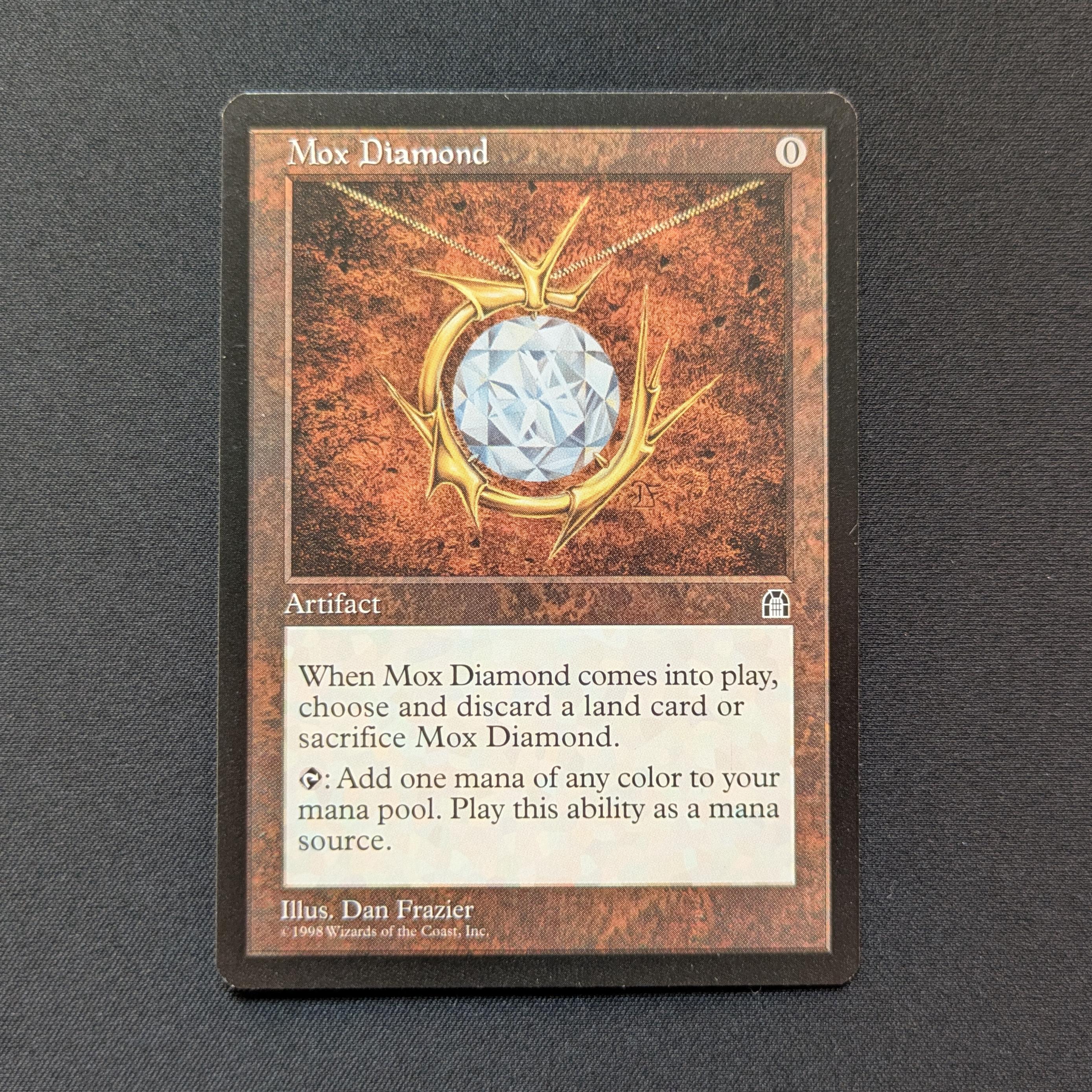 MTG Singles - Mox Diamond - Stronghold - English - EX - 28901
