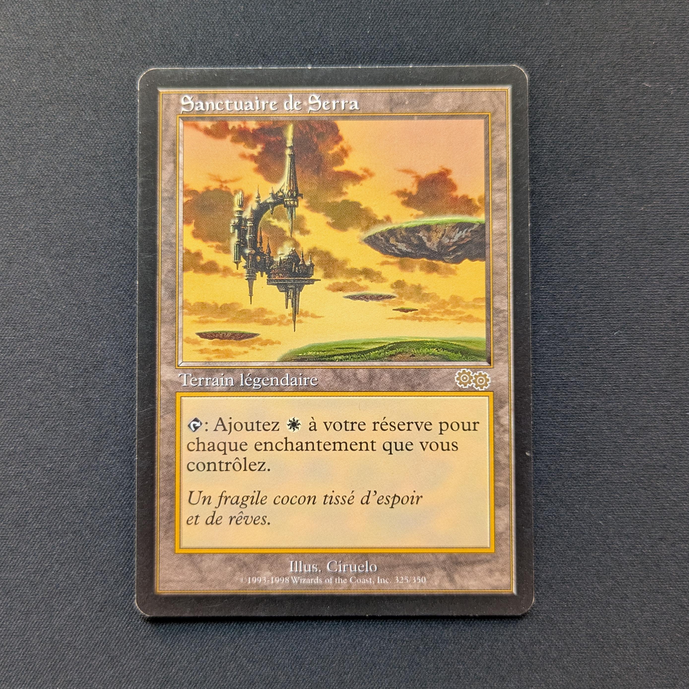 MTG Singles - Serra's Sanctum - Urza's Saga - French - GD - 28912